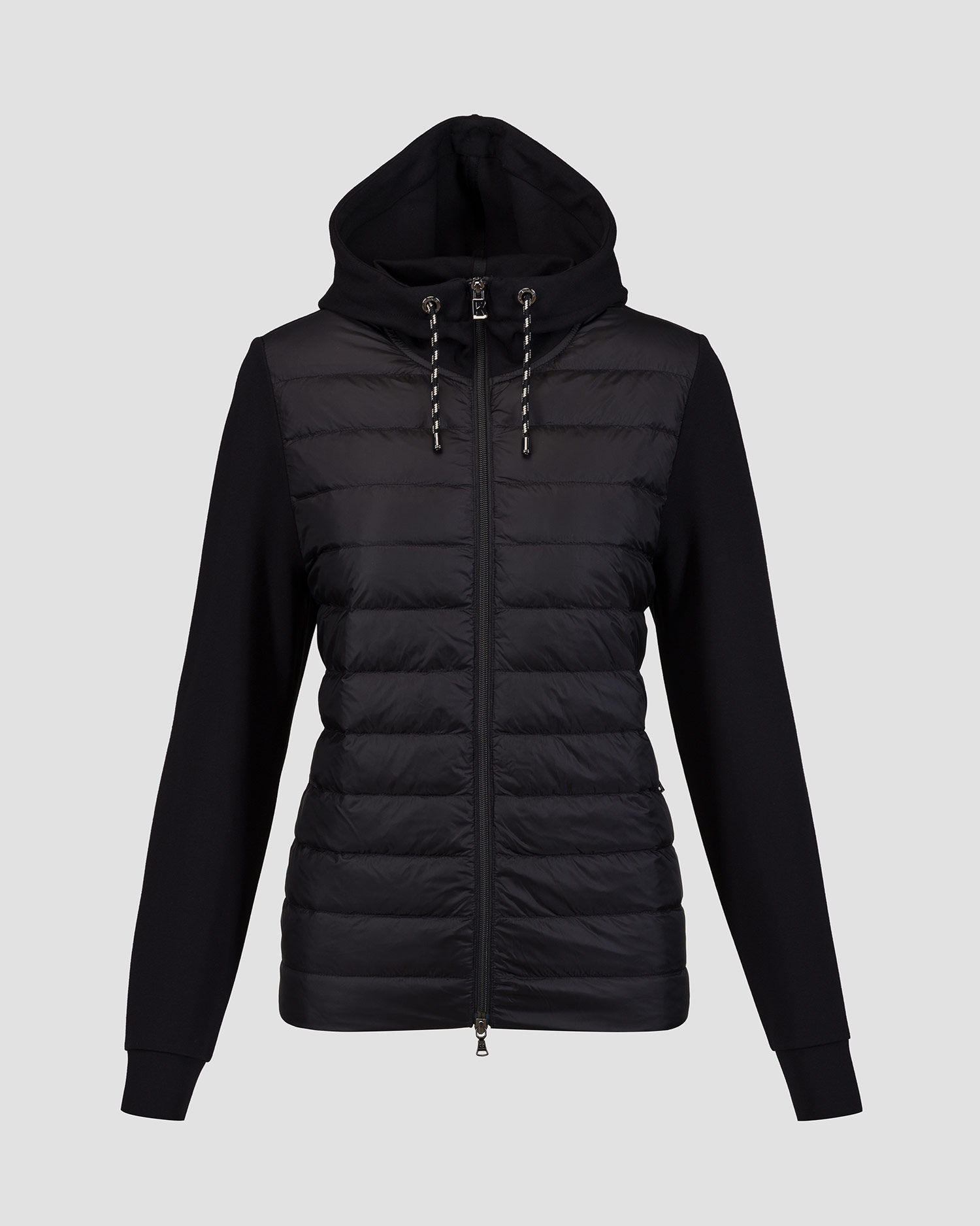 Women's black hybrid jacket BOGNER Juana-D