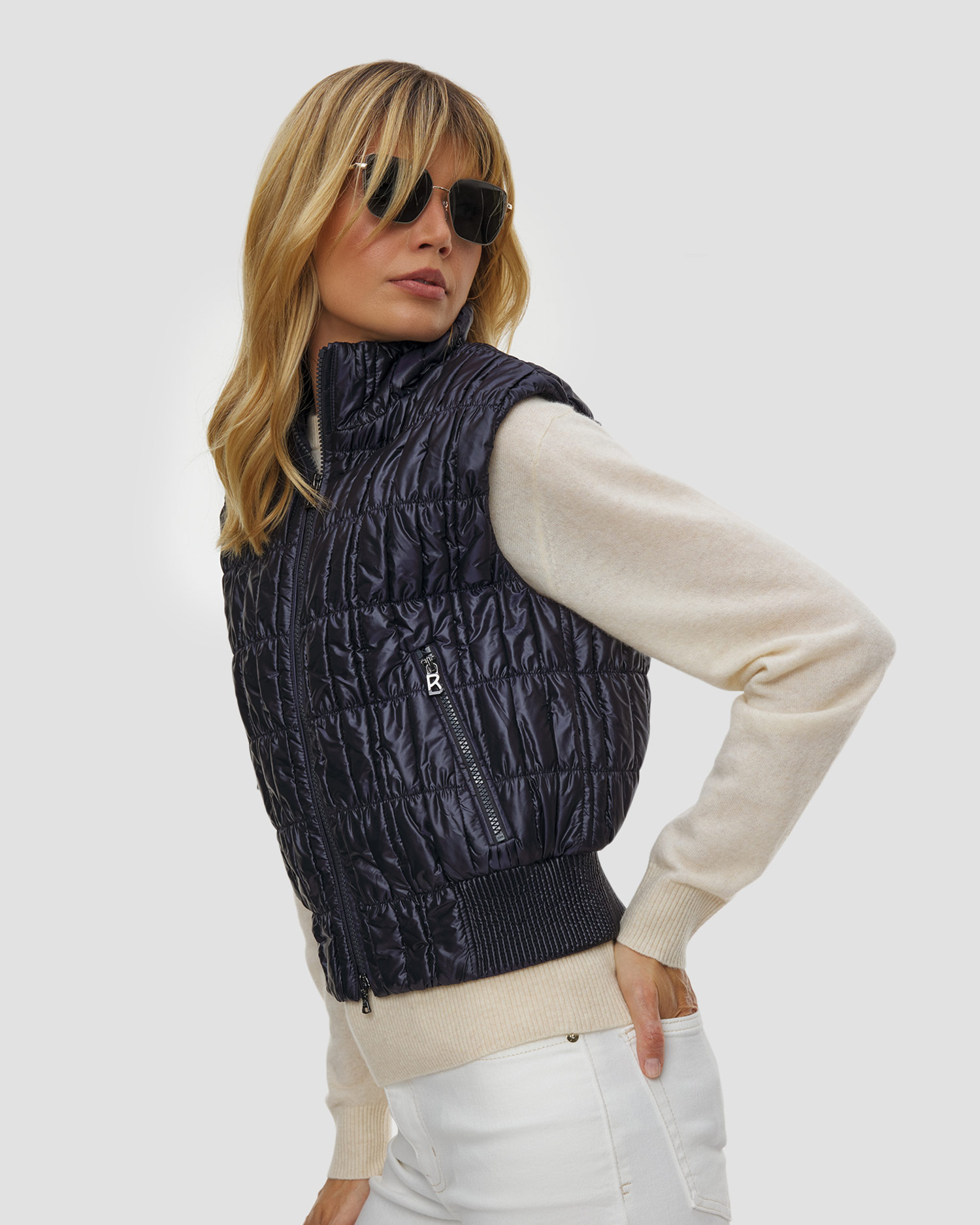 Gilet trapuntato da donna BOGNER Sally