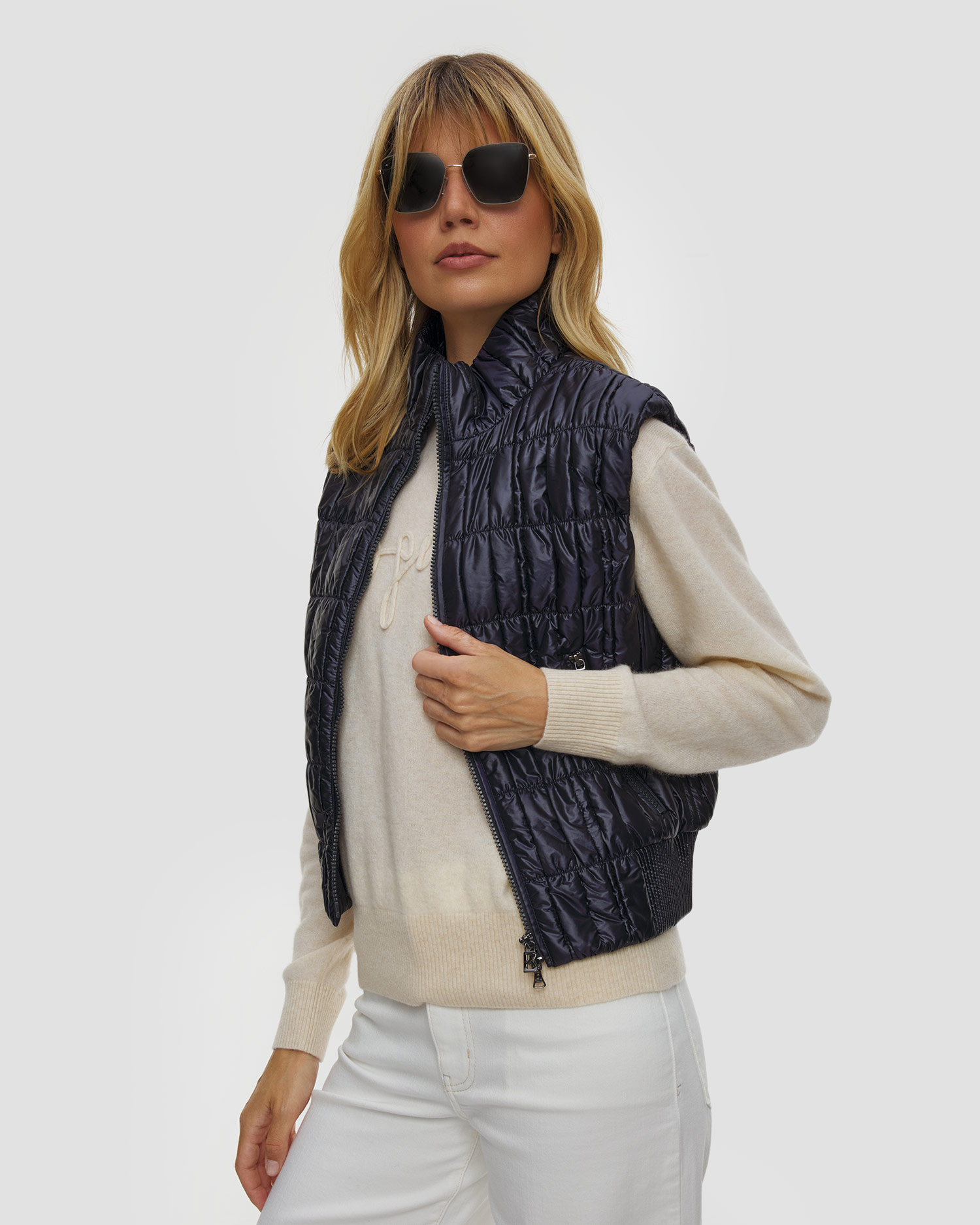 Gilet trapuntato da donna BOGNER Sally