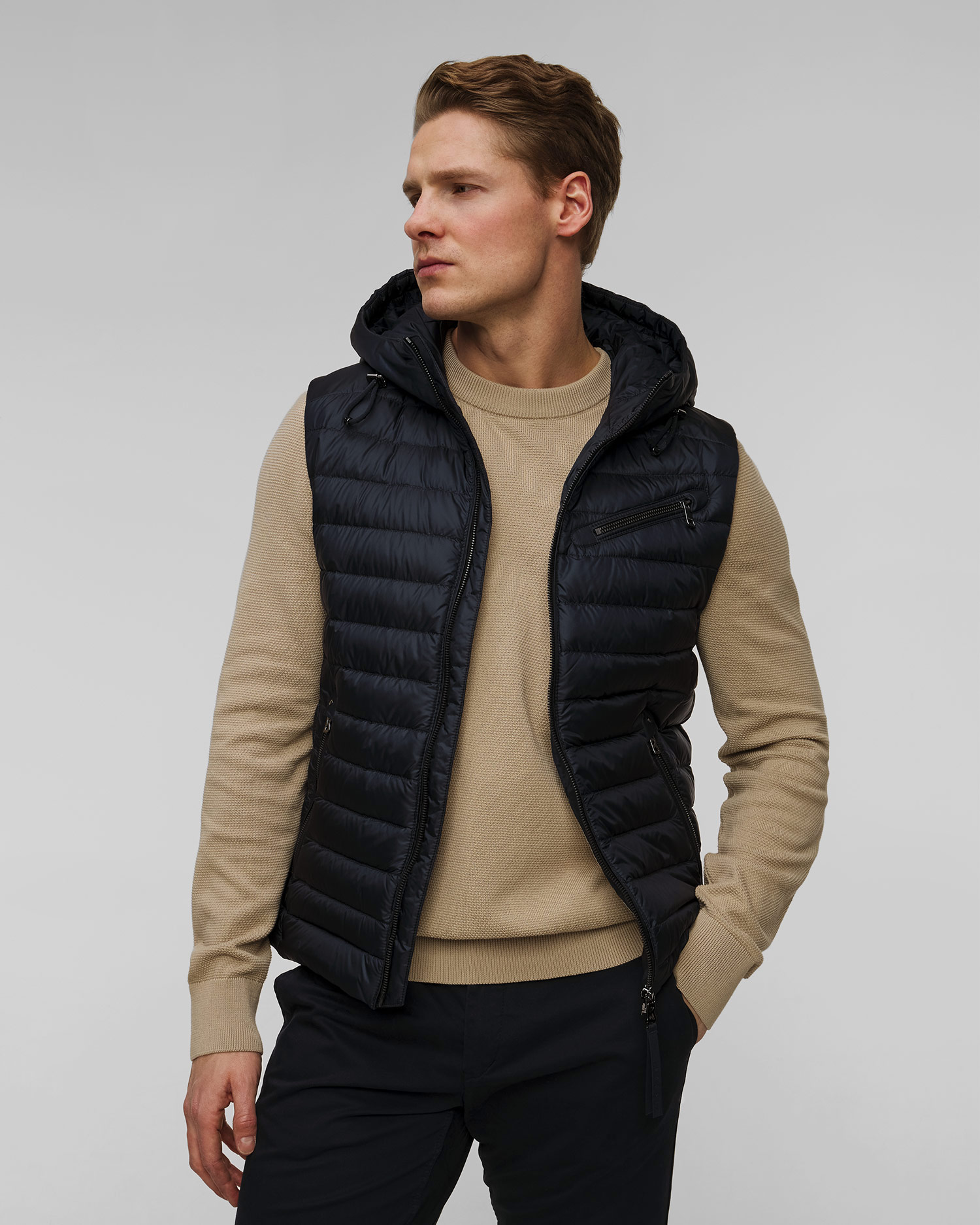 Vestă bleumarin pentru bărbați BOGNER Lonne-D2