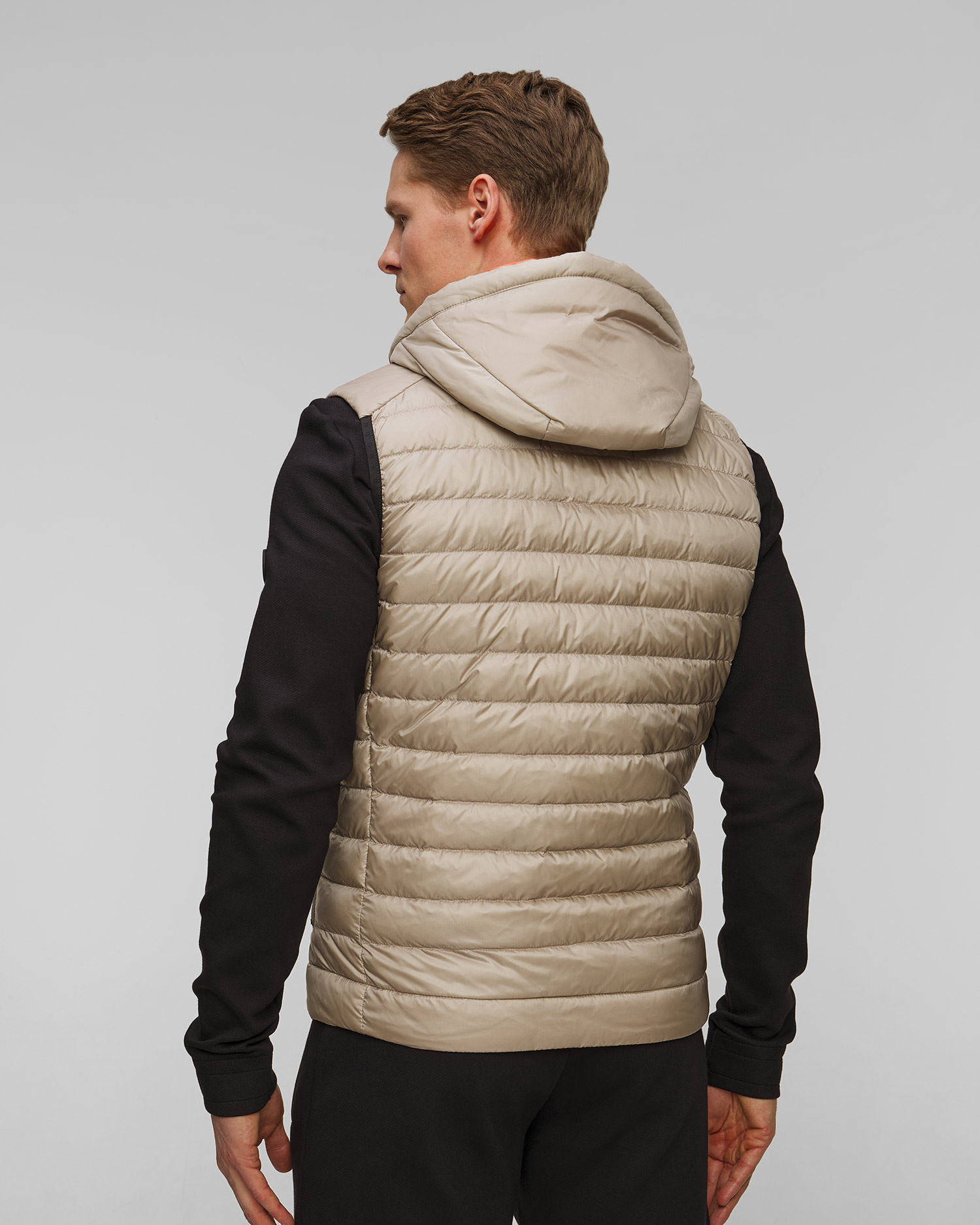 Pánska béžová páperová vesta BOGNER Lonne-D2 