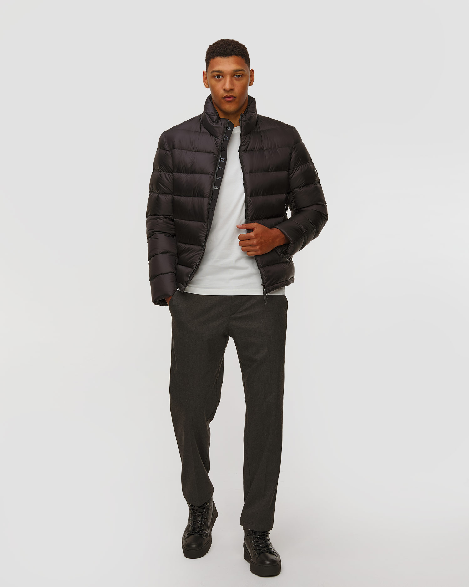 BOGNER Hugh-D Daunenjacke für Herren in Schwarz