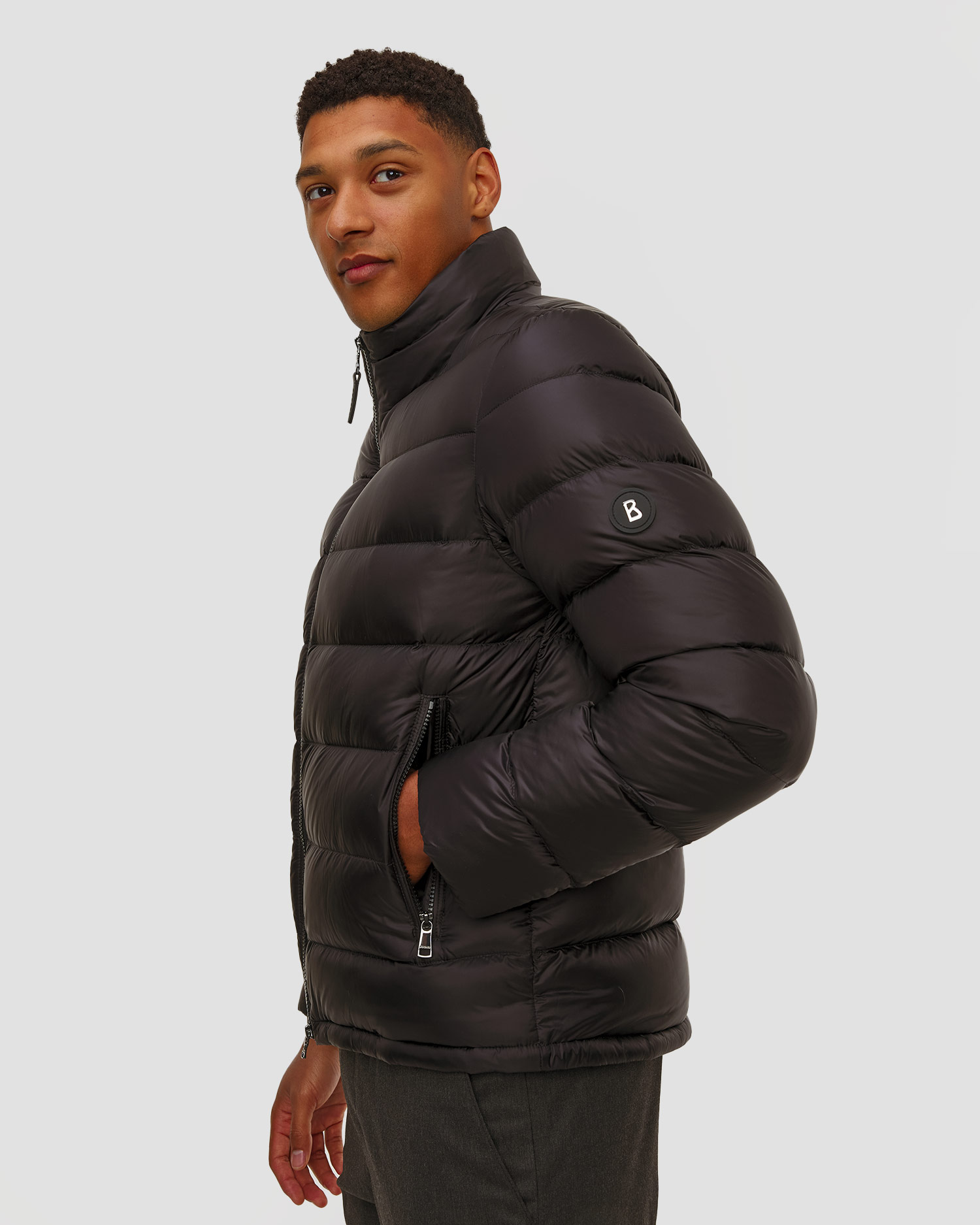 BOGNER Hugh-D Daunenjacke für Herren in Schwarz