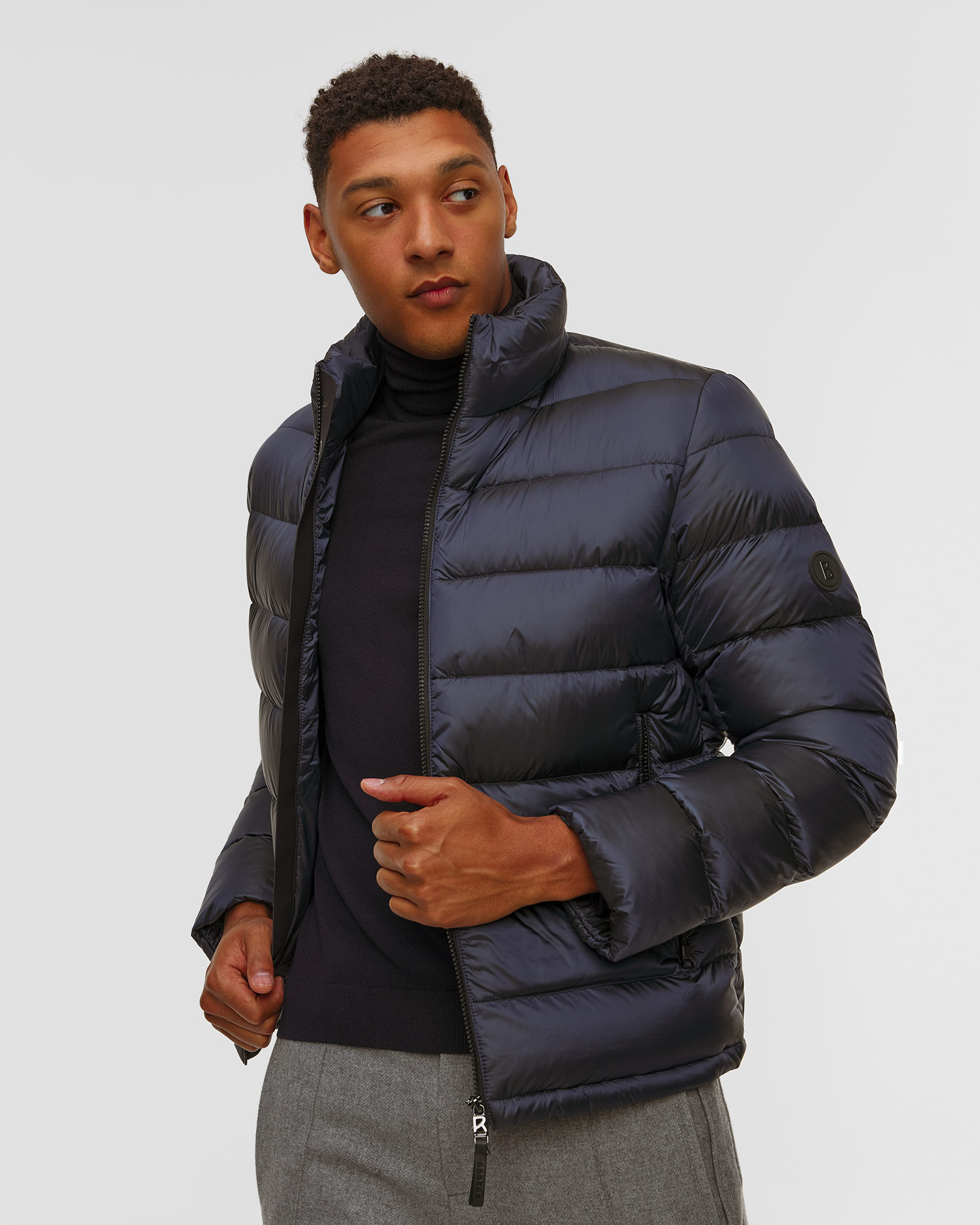 BOGNER Hugh-D Daunenjacke für Herren in Marineblau