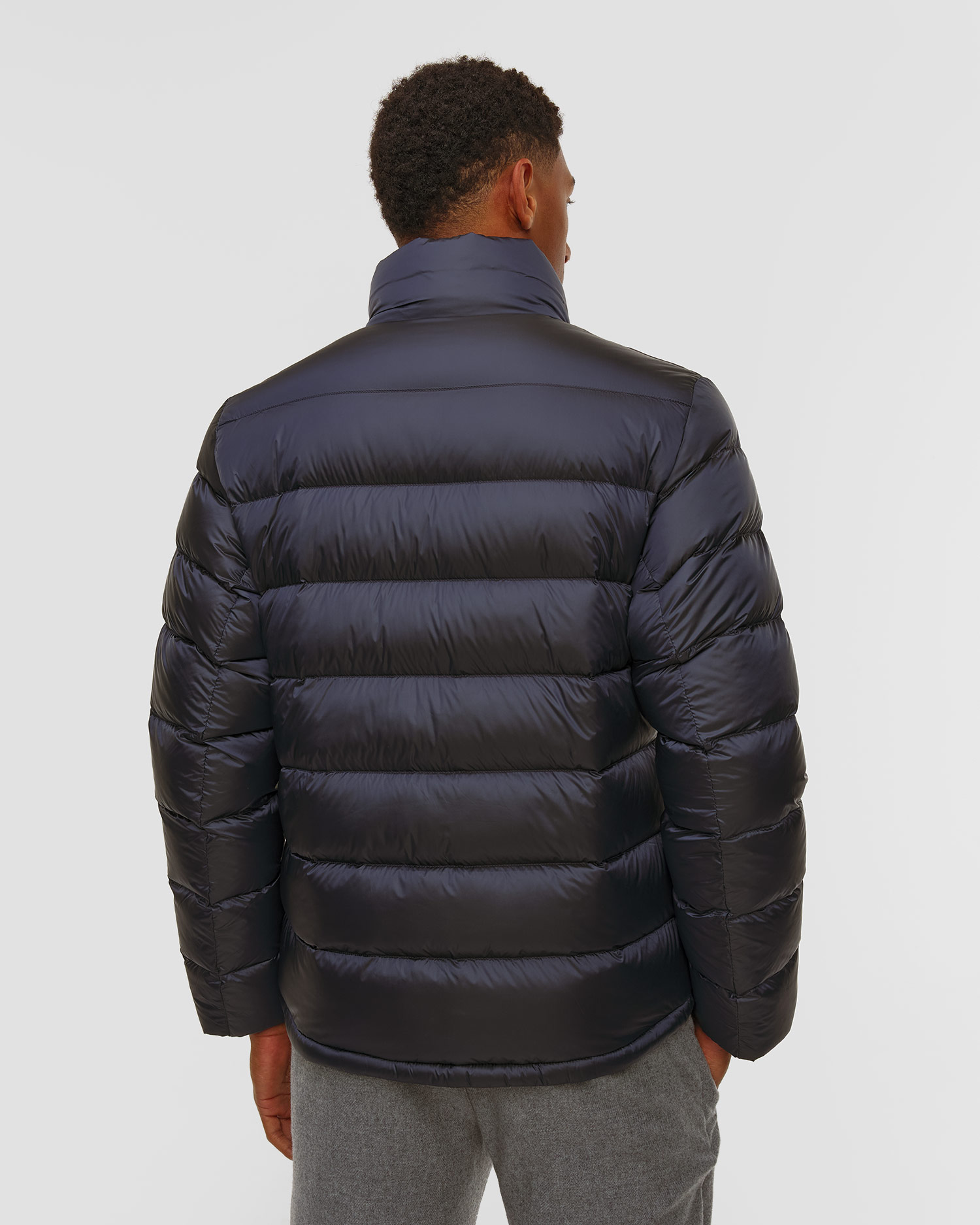 Doudoune bleu marine pour hommes BOGNER Hugh-D