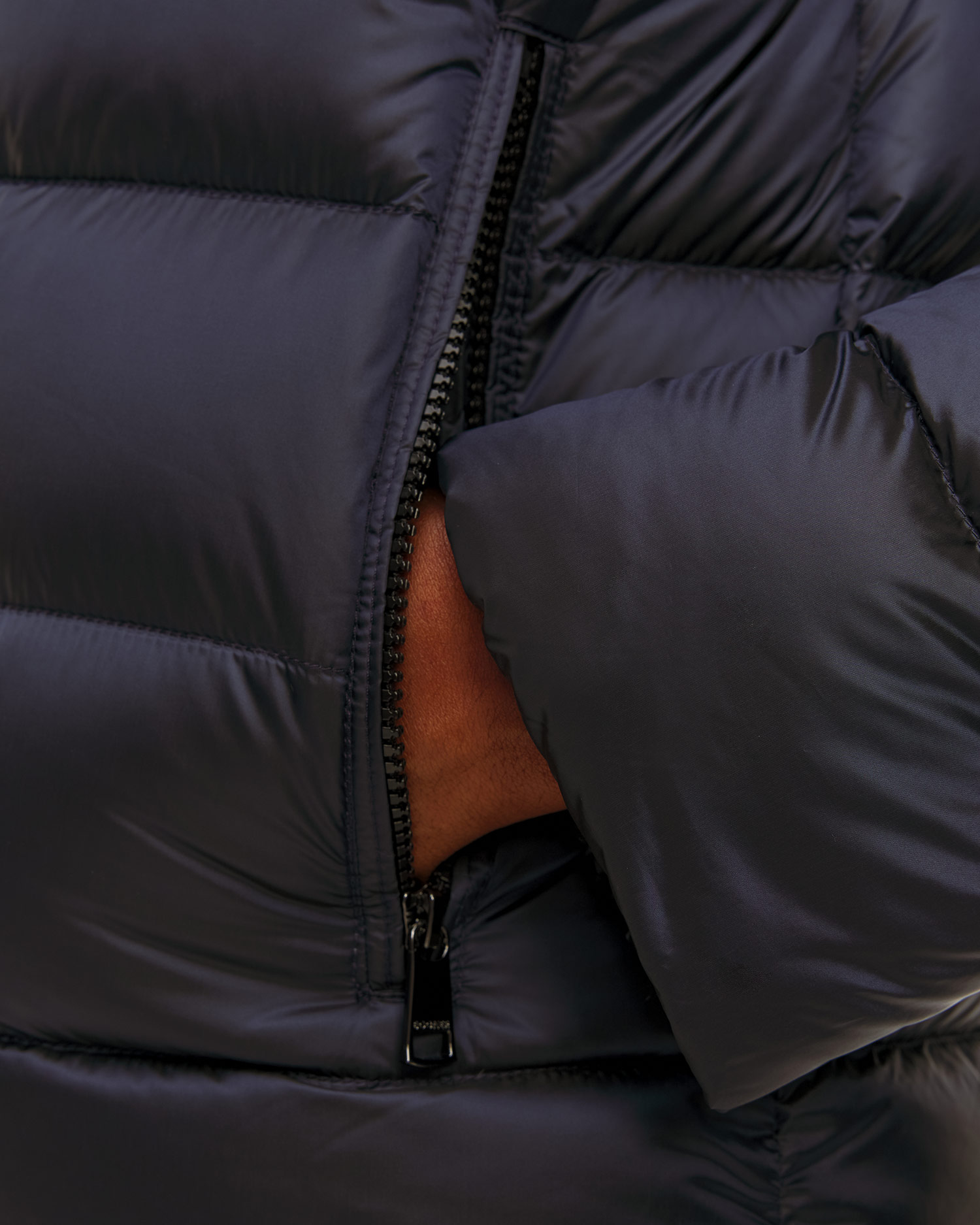 Doudoune bleu marine pour hommes BOGNER Hugh-D