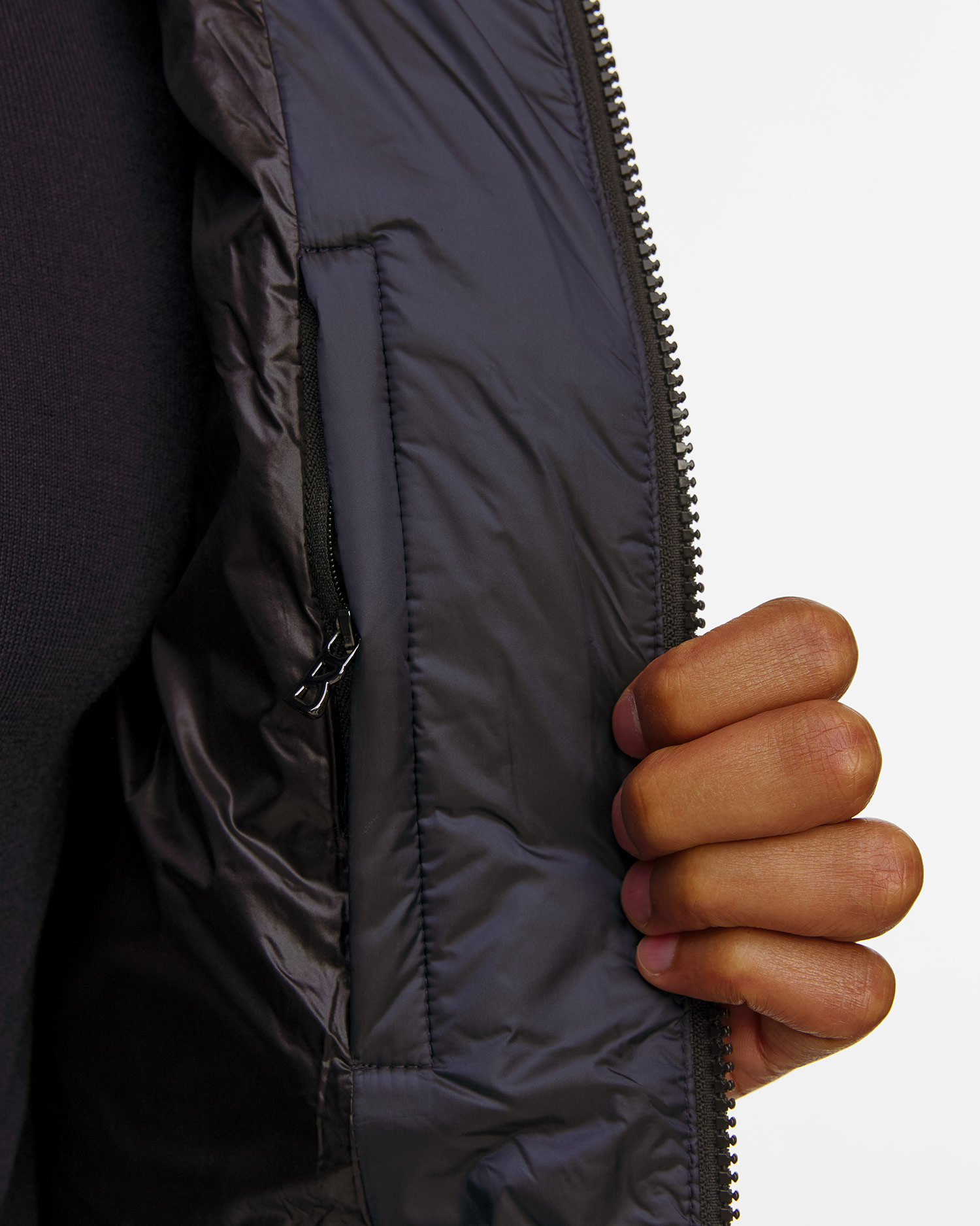 Doudoune bleu marine pour hommes BOGNER Hugh-D