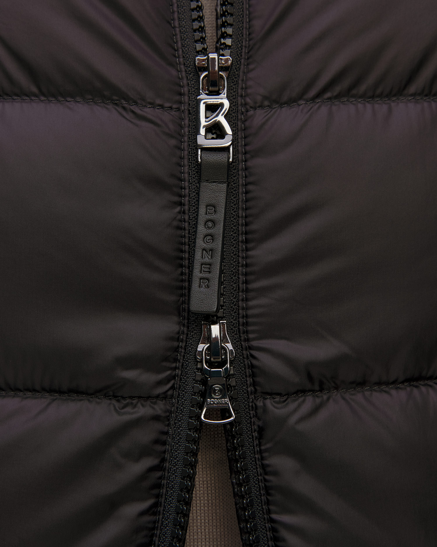 BOGNER Holger-D Daunenweste für Herren in Schwarz