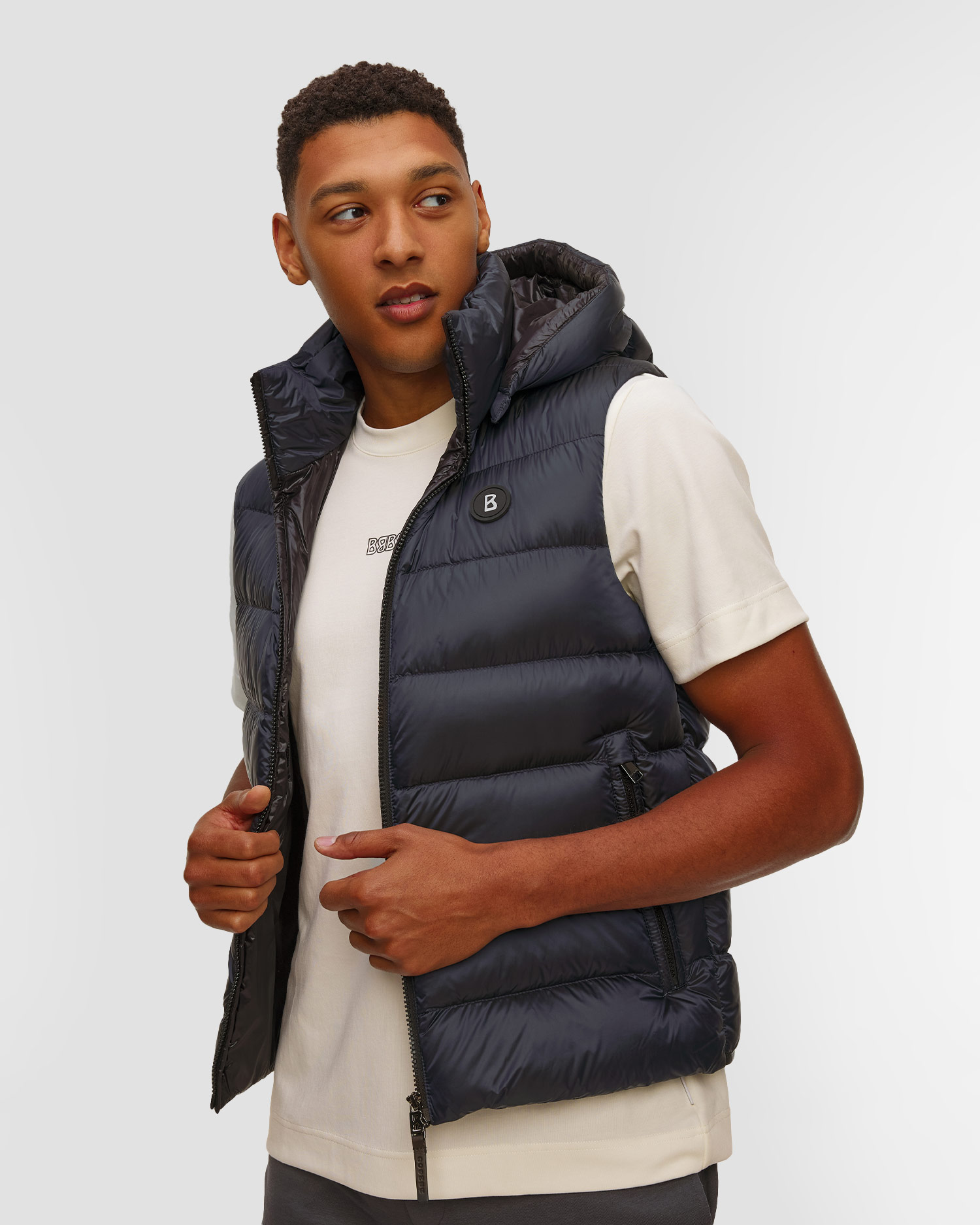 BOGNER Holger-D Daunenweste für Herren in Marineblau