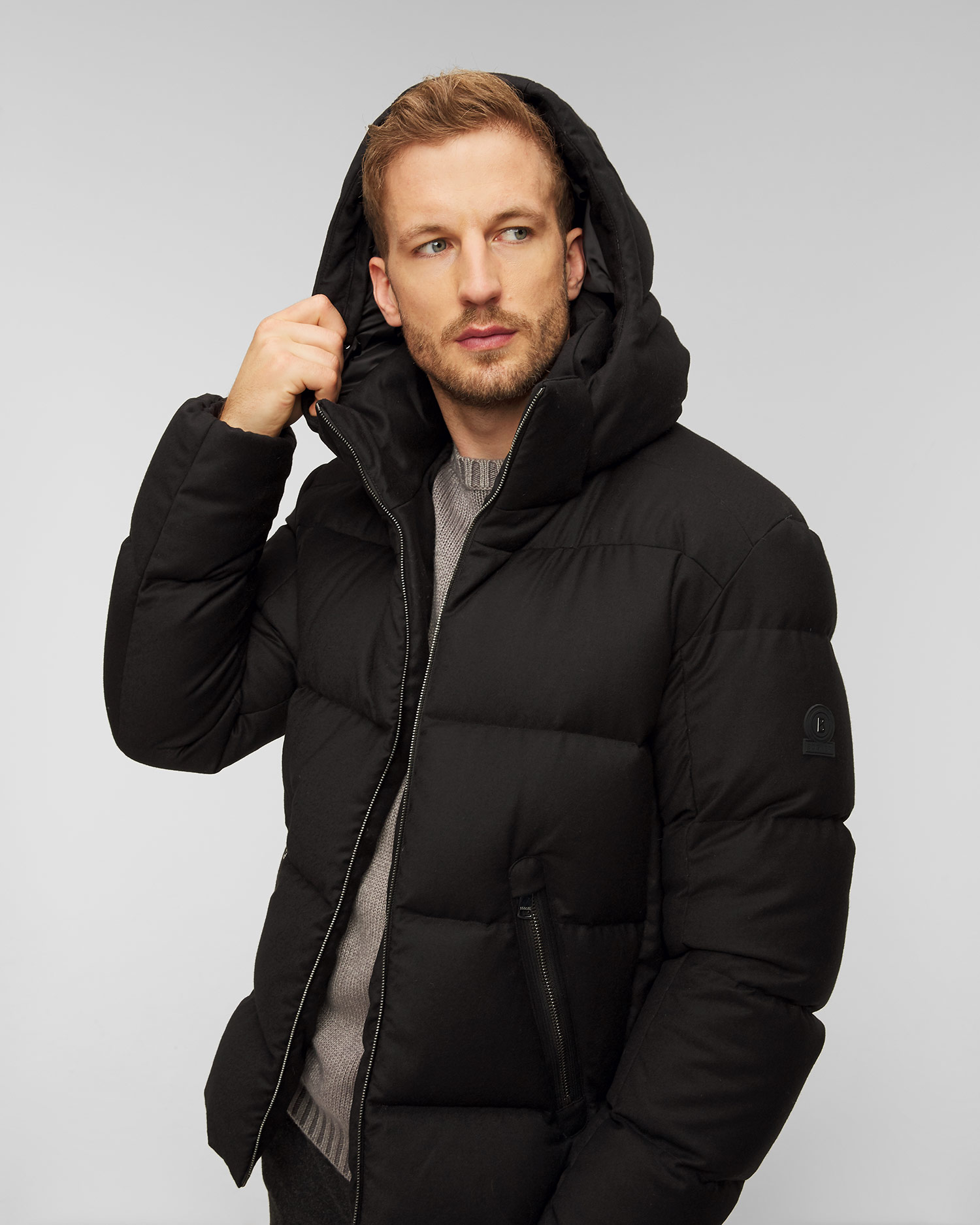 Woolen men's down jacket BOGNER Xamy-D