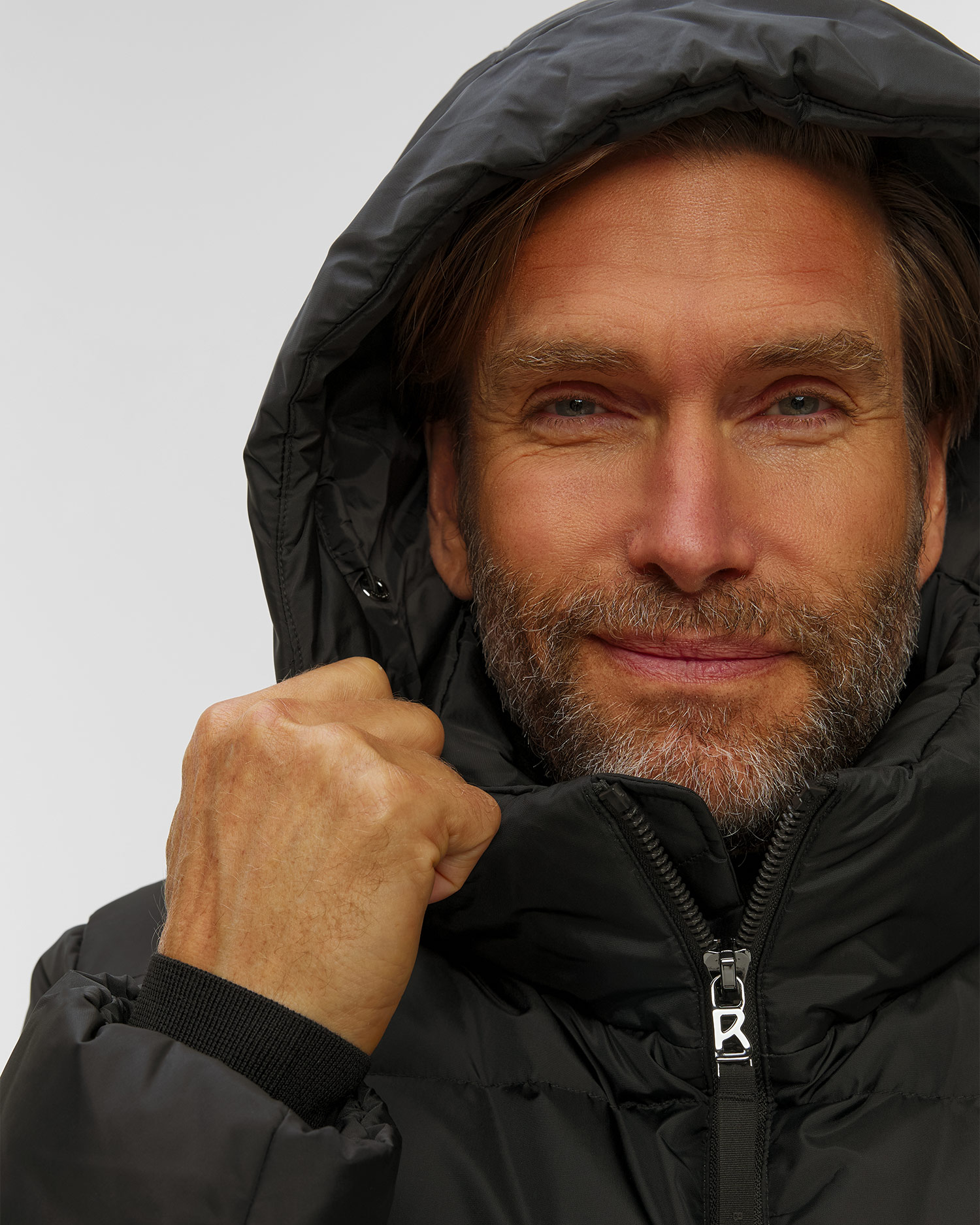 Czarna kurtka puchowa męska BOGNER Jamy-D2