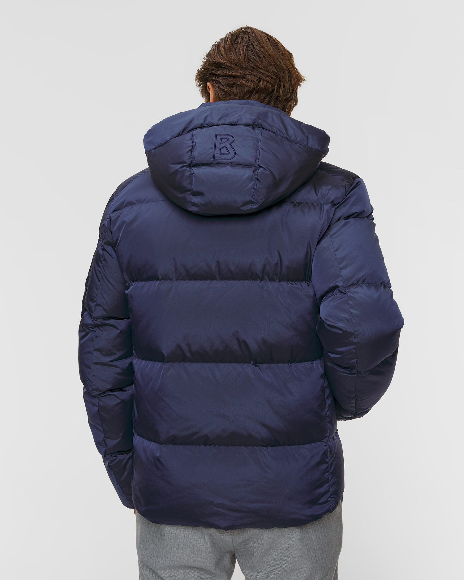 Men's blue down jacket BOGNER Jamy