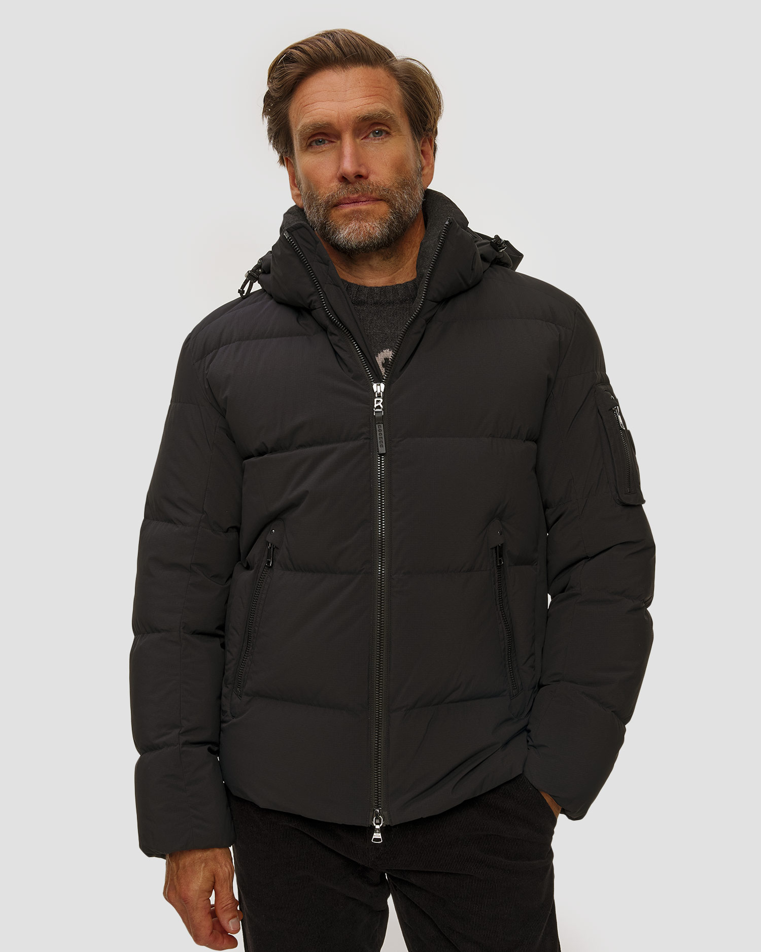 BOGNER Jamy Winterjacke für Herren in Schwarz