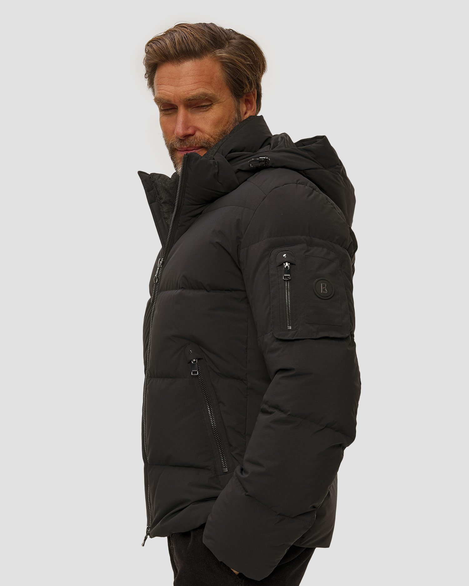 BOGNER Jamy Winterjacke für Herren in Schwarz