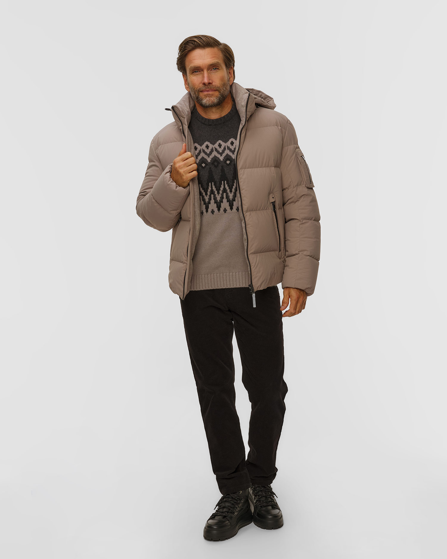 Kurtka puchowa zimowa męska BOGNER Jamy-D2