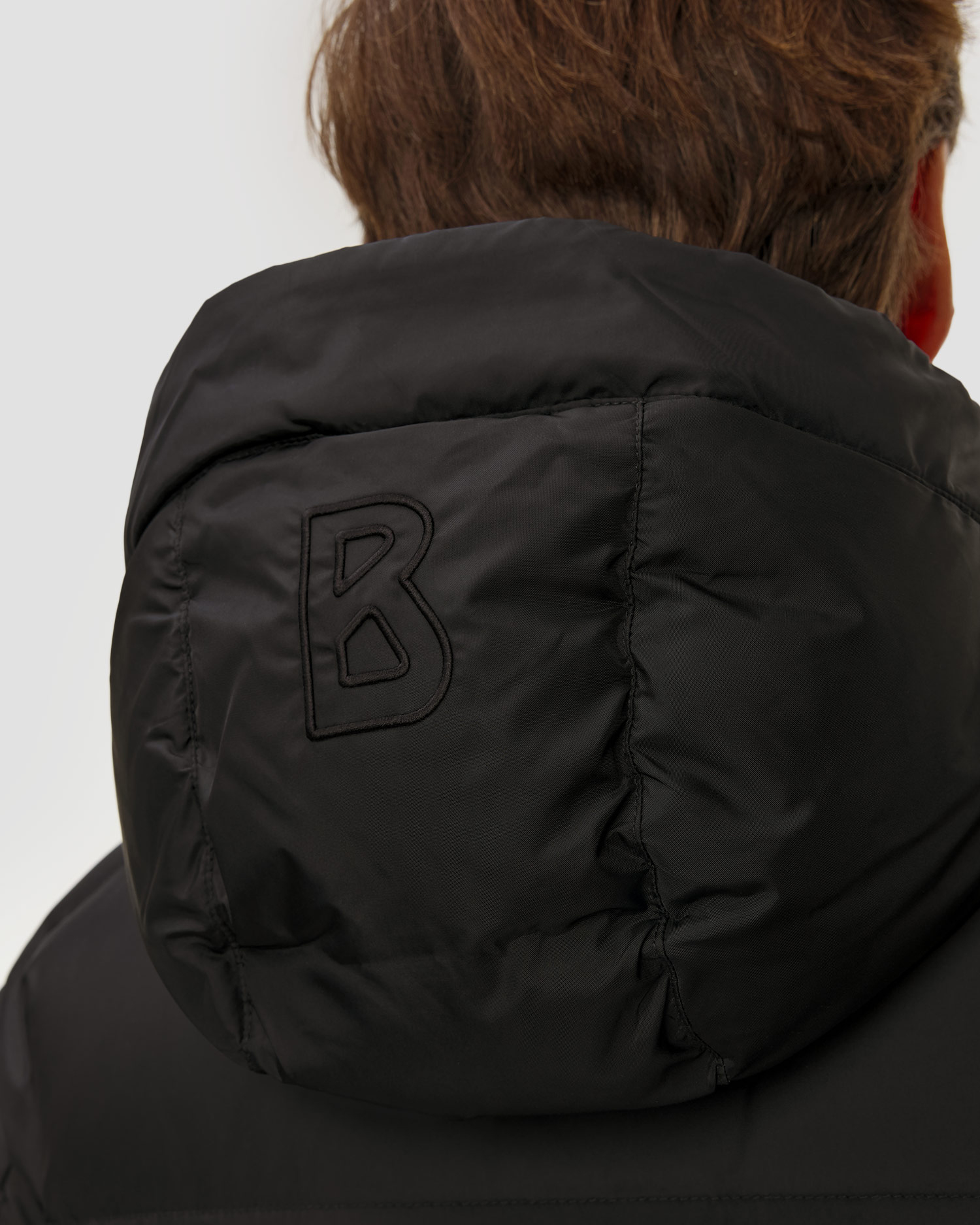 BOGNER Jones-D2 Lange Daunenjacke für Herren in Schwarz