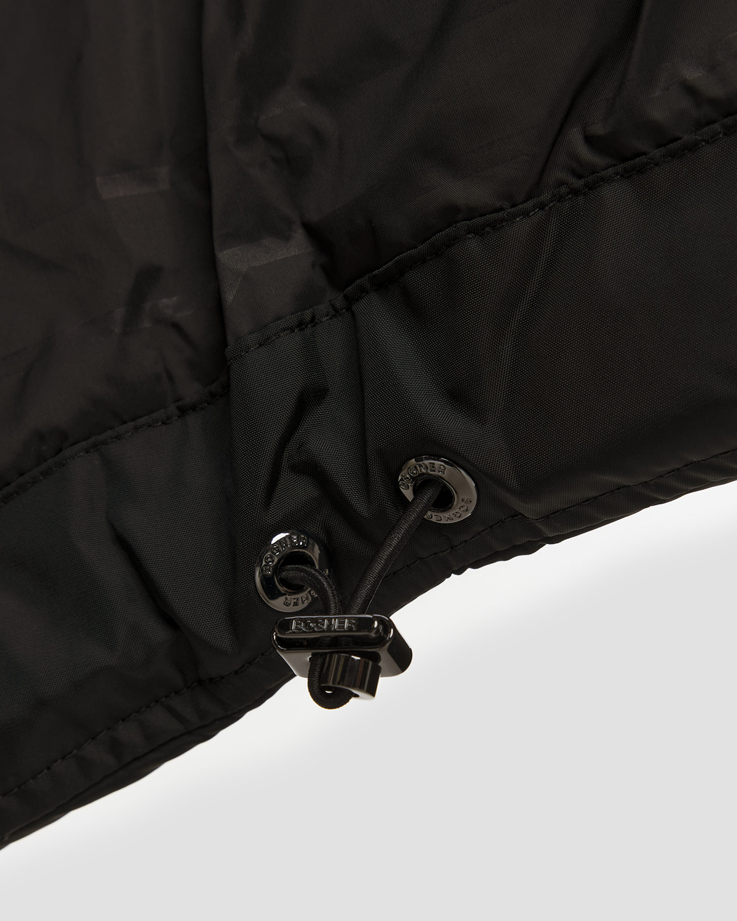 BOGNER Jones-D2 Lange Daunenjacke für Herren in Schwarz