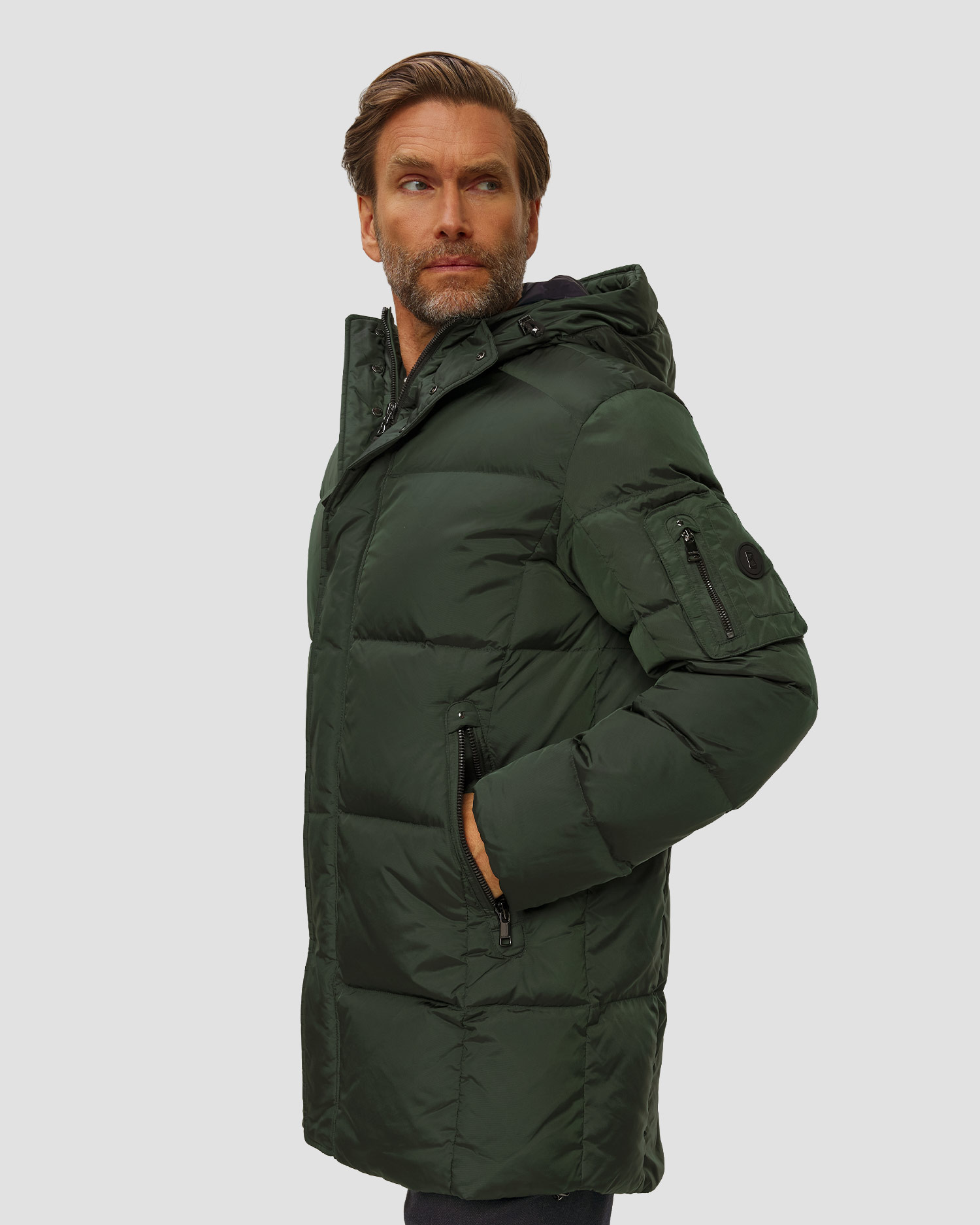 Zielona kurtka męska BOGNER Jones-D2