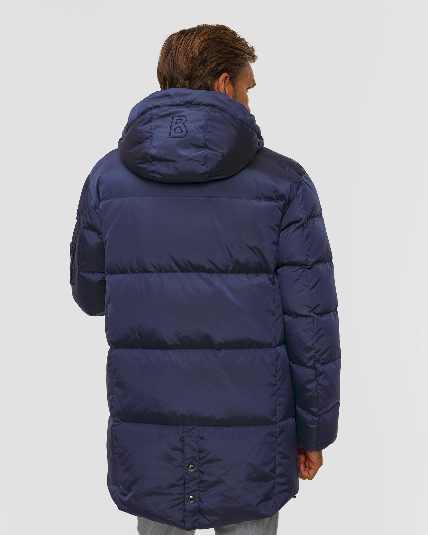 Men's blue down jacket BOGNER Jones