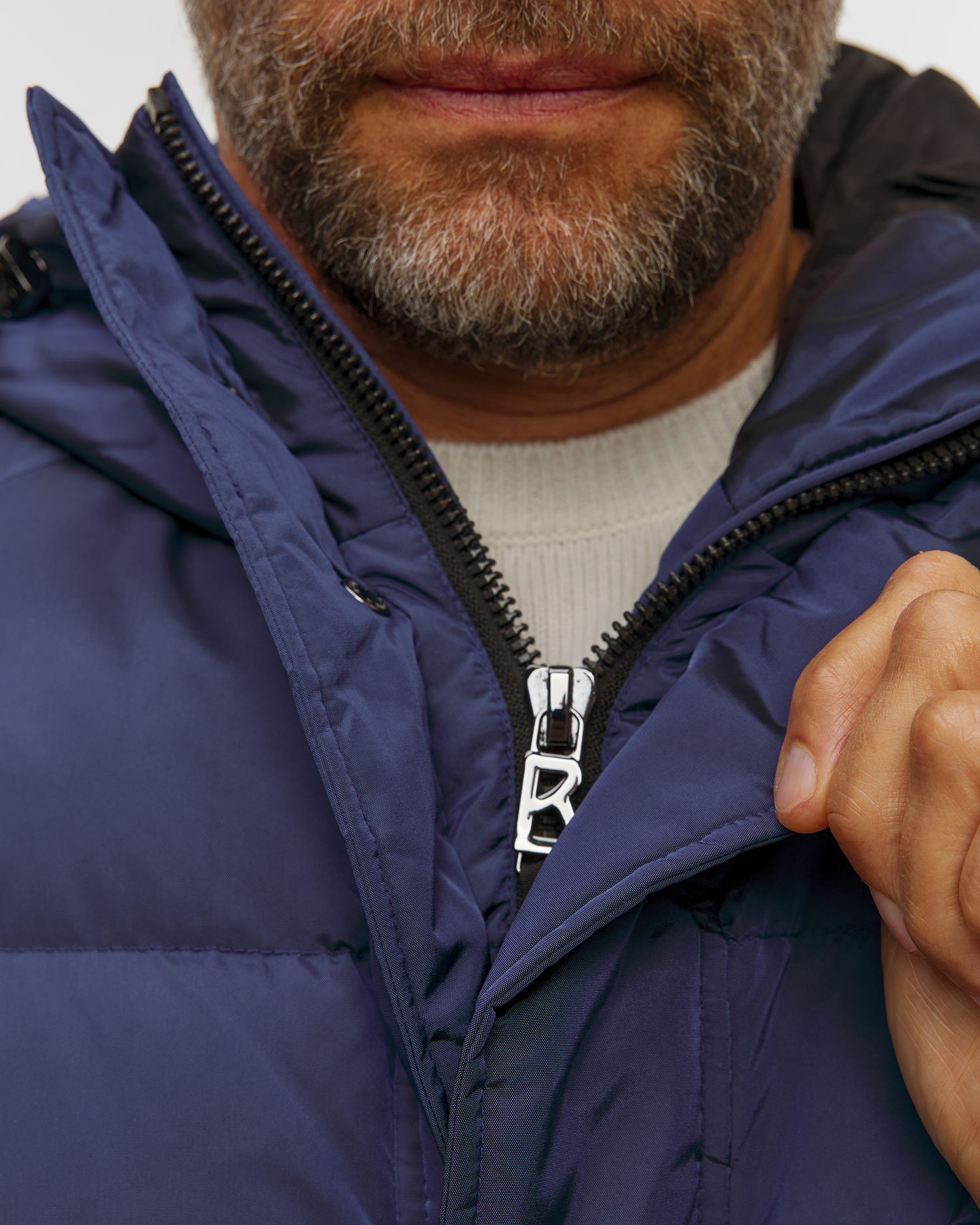 Men's blue down jacket BOGNER Jones