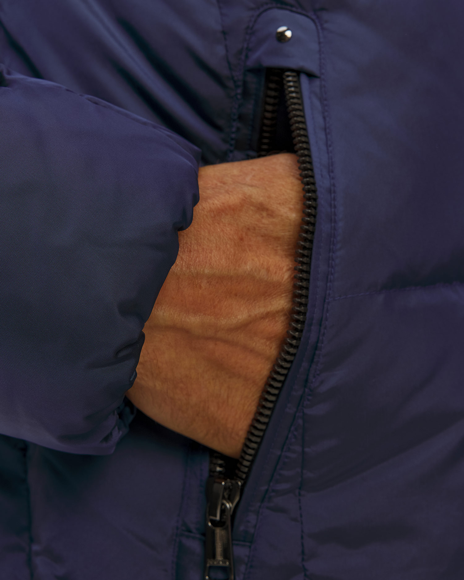 Men's blue down jacket BOGNER Jones