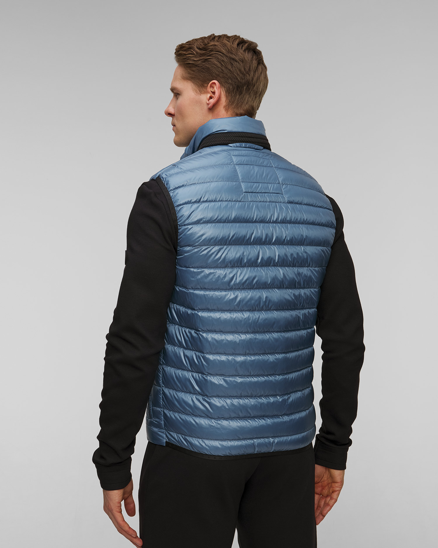 Pánska svetlomodrá páperová vesta BOGNER Lasse-D2