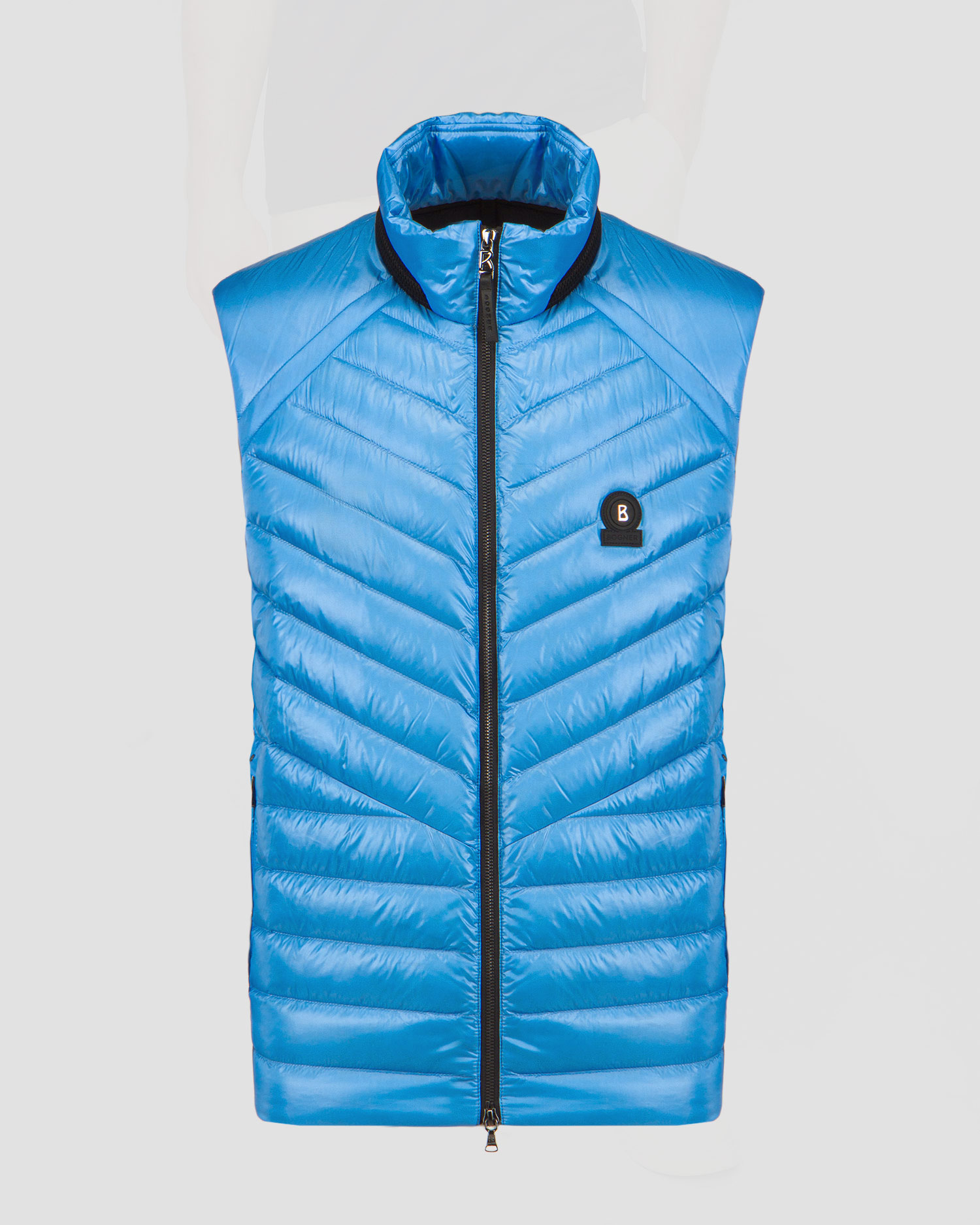 Vestă din puf pentru bărbați BOGNER Lasse-D2 - albastru