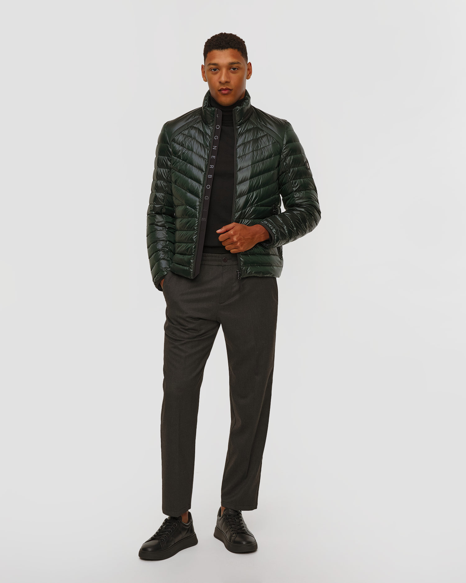 Doudoune vert foncé pour hommes BOGNER Liman-D