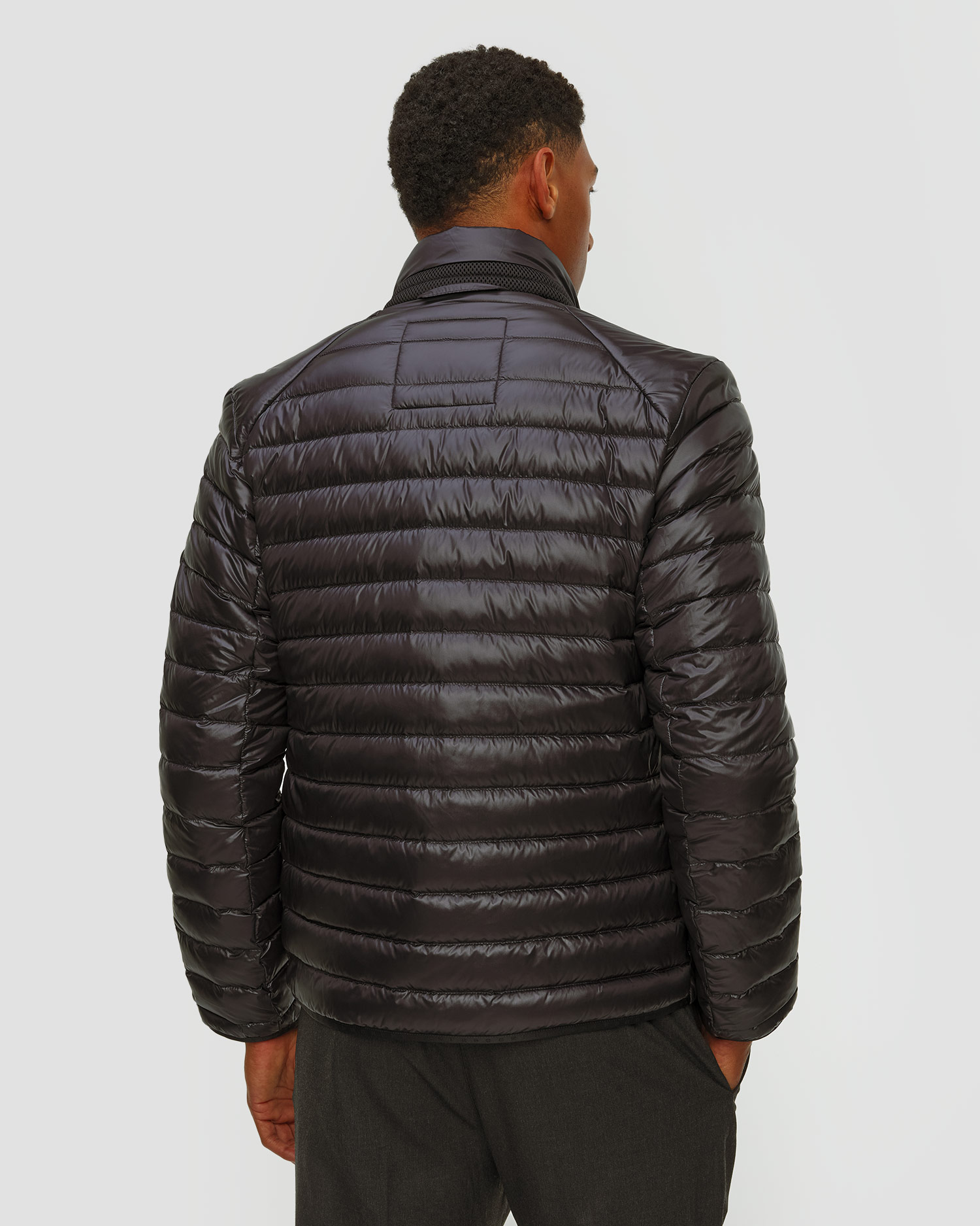 Veste matelassée noire pour hommes BOGNER Liman-D