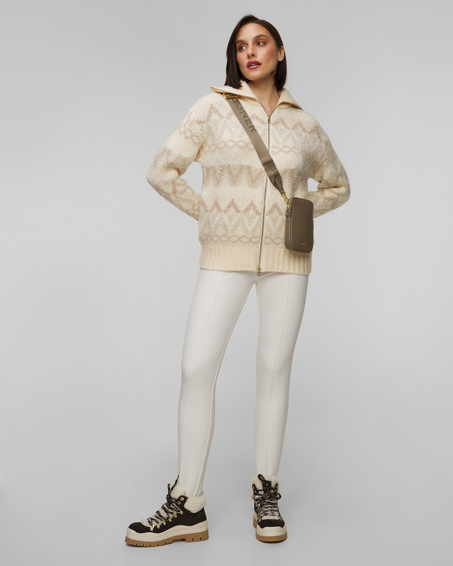 Kožené púzdro na telefón BOGNER Pontresina Johanna