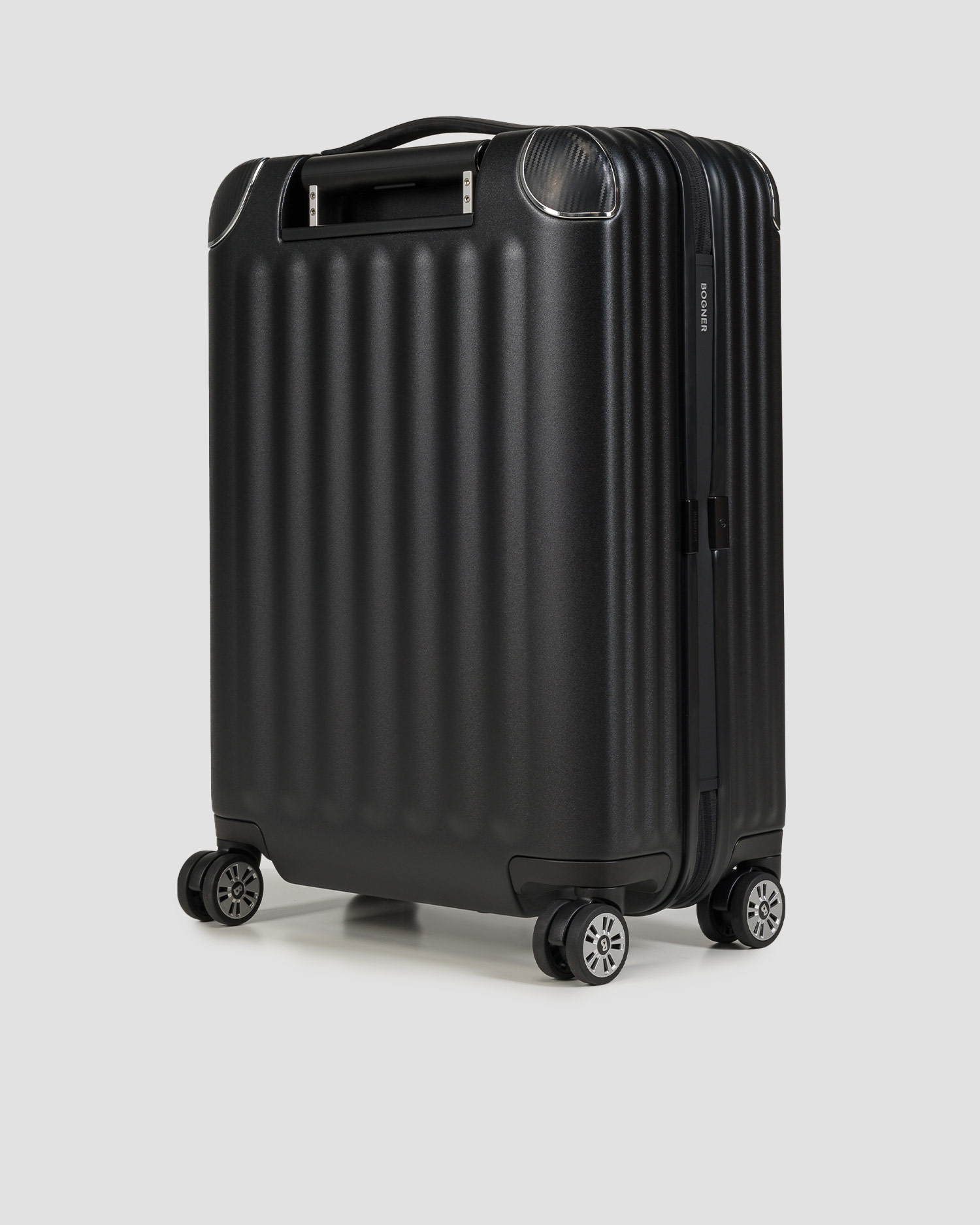 Valigia nera BOGNER Piz Deluxe C55 Trolleycase Svz 4W