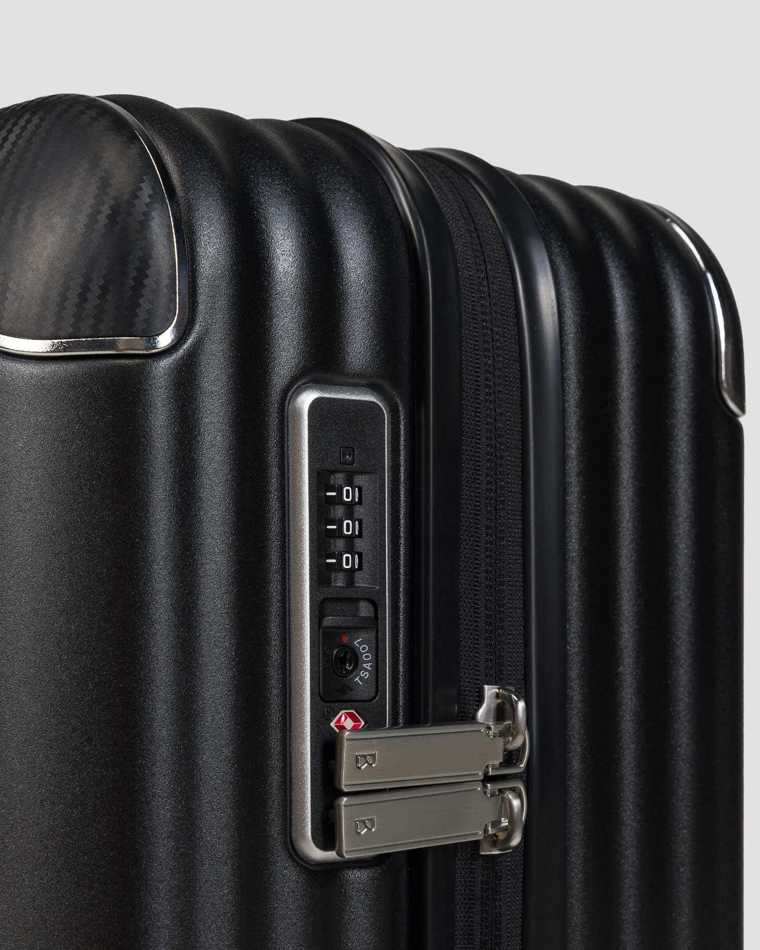 Valigia nera BOGNER Piz Deluxe C55 Trolleycase Svz 4W