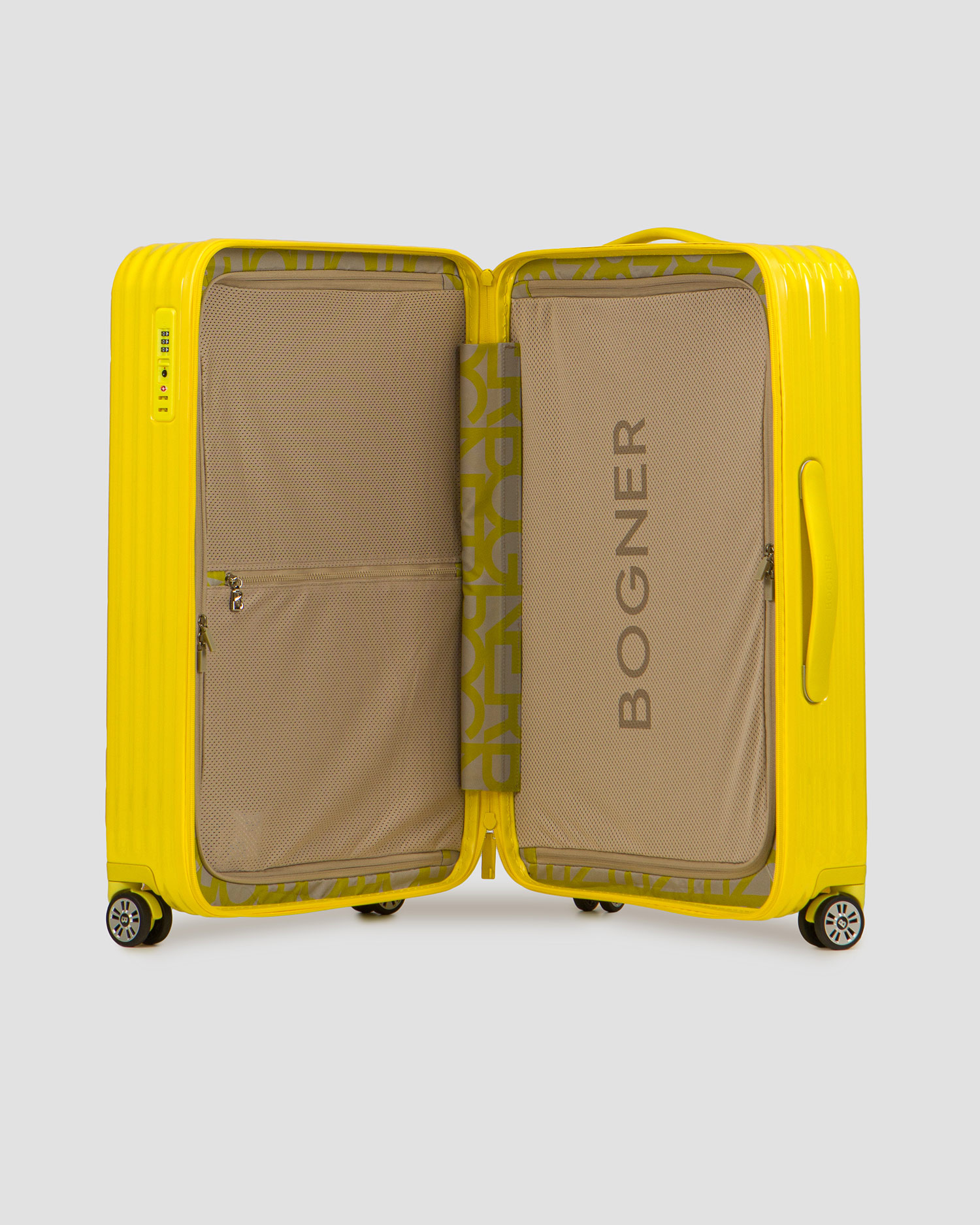 Žltý kufor BOGNER C65 73l
