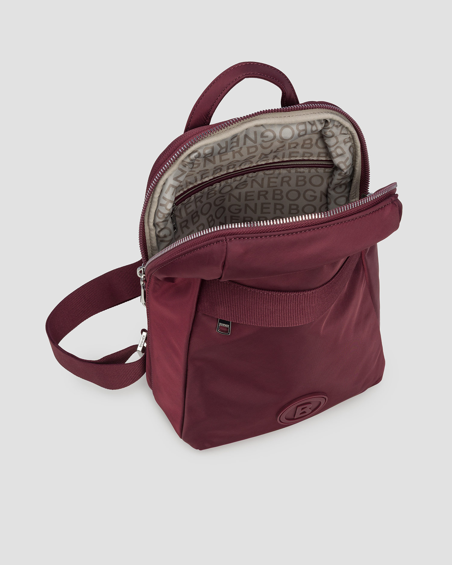 Dámský batoh Bogner Maxi v Bordó Barevném Odstínu