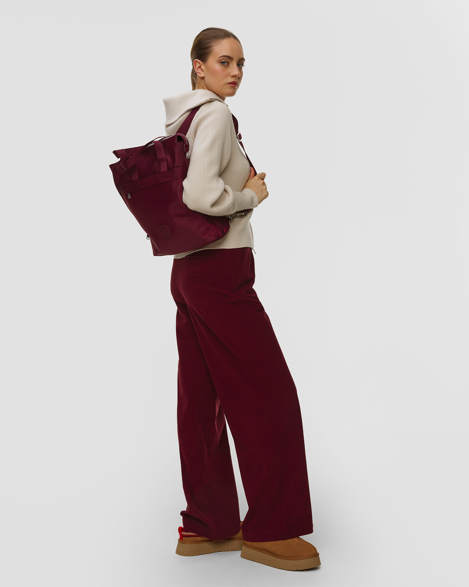 Dámský batoh BOGNER Malea v Bordó Barevném Odstínu