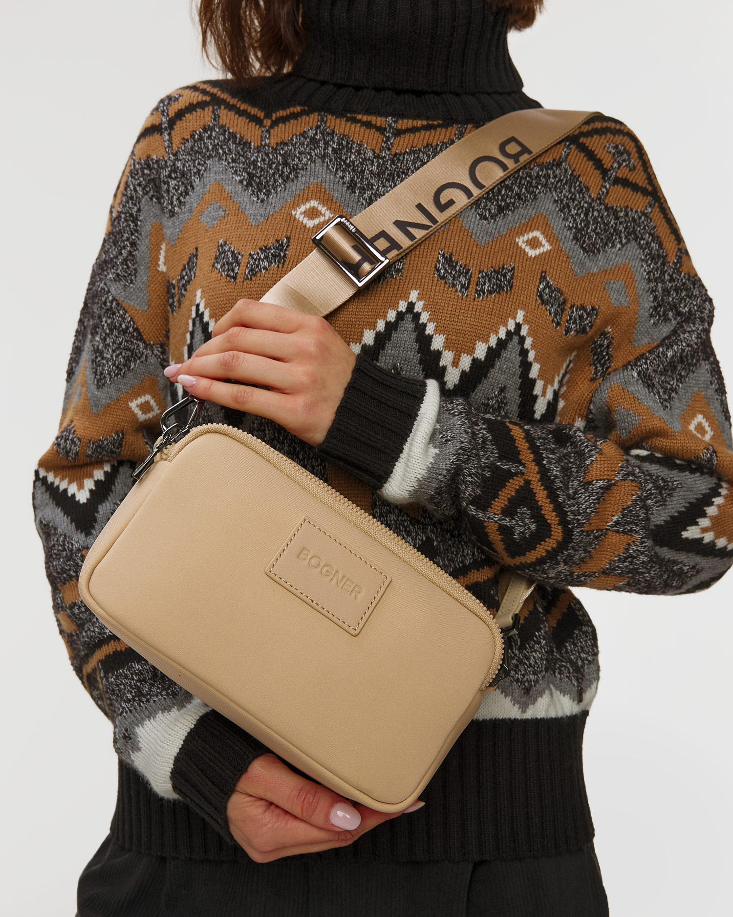 Dámska kabelka BOGNER Alvier Avy Xshz béžová