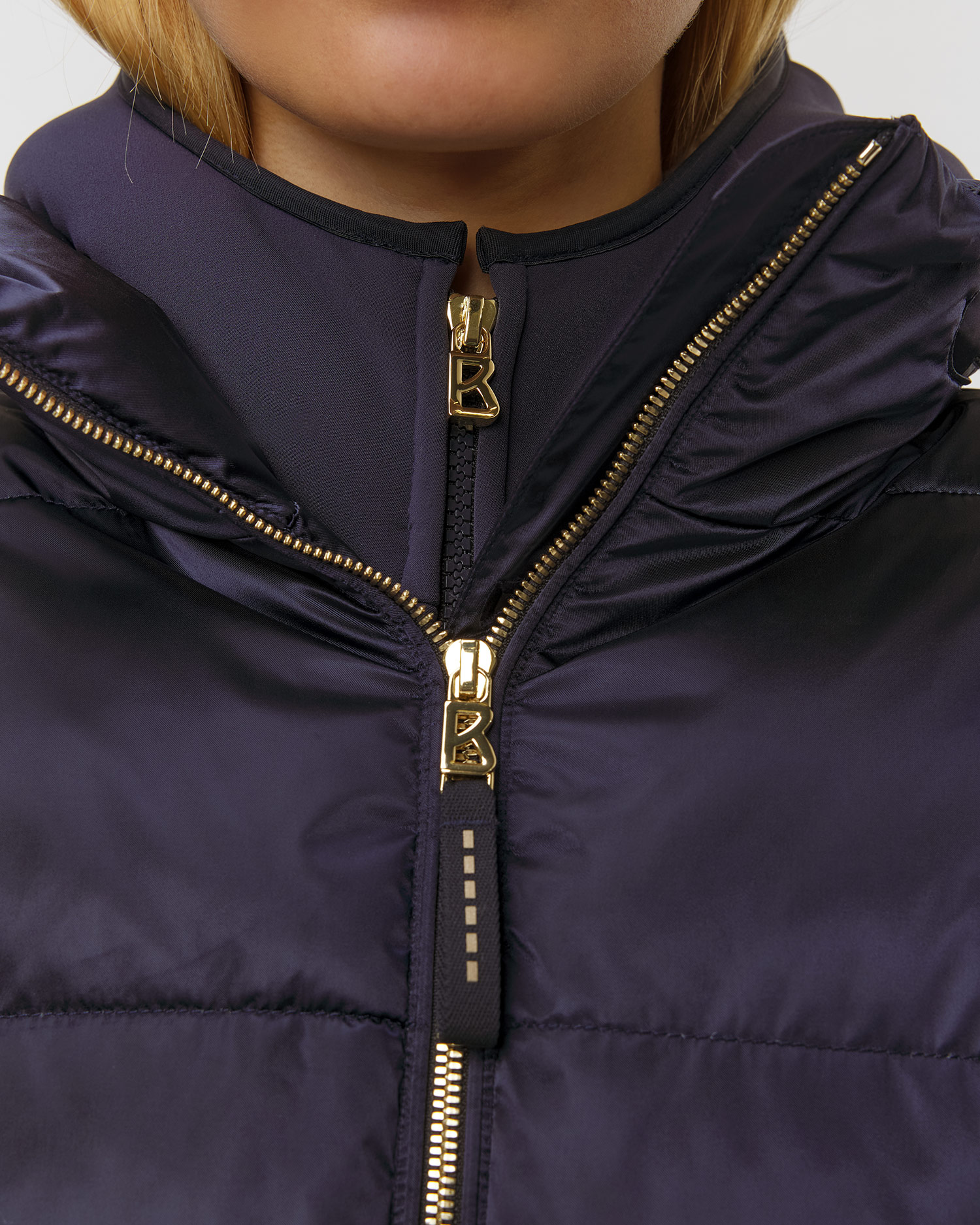 Tmavě modrá dámská lyžařská kombinéza BOGNER Aya1-Ld