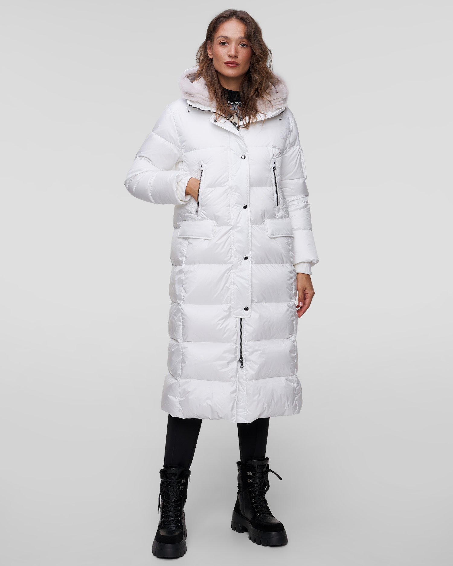 BOGNER Jonna-Dl Daunenmantel für Damen in Weiß