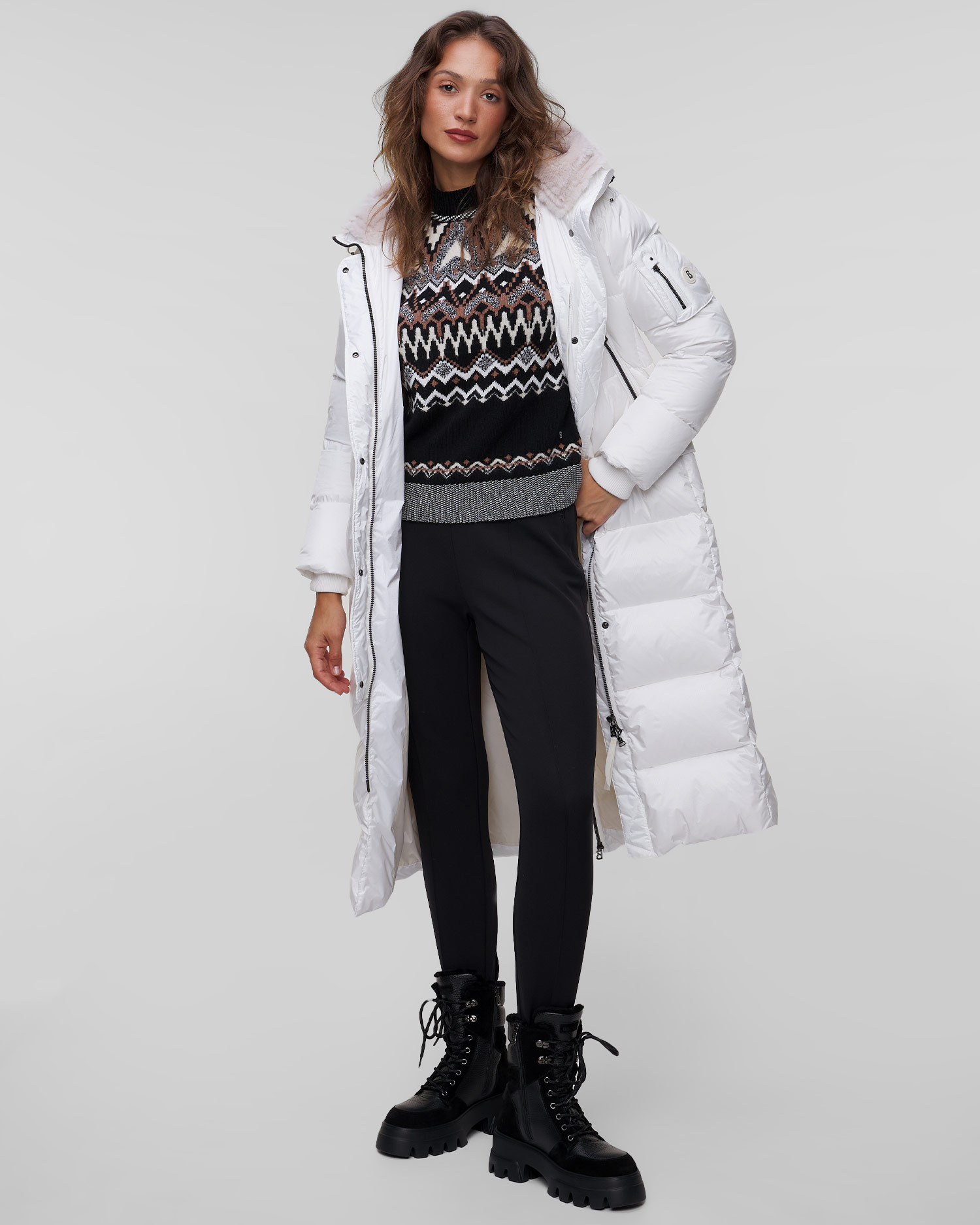 BOGNER Jonna-Dl Daunenmantel für Damen in Weiß