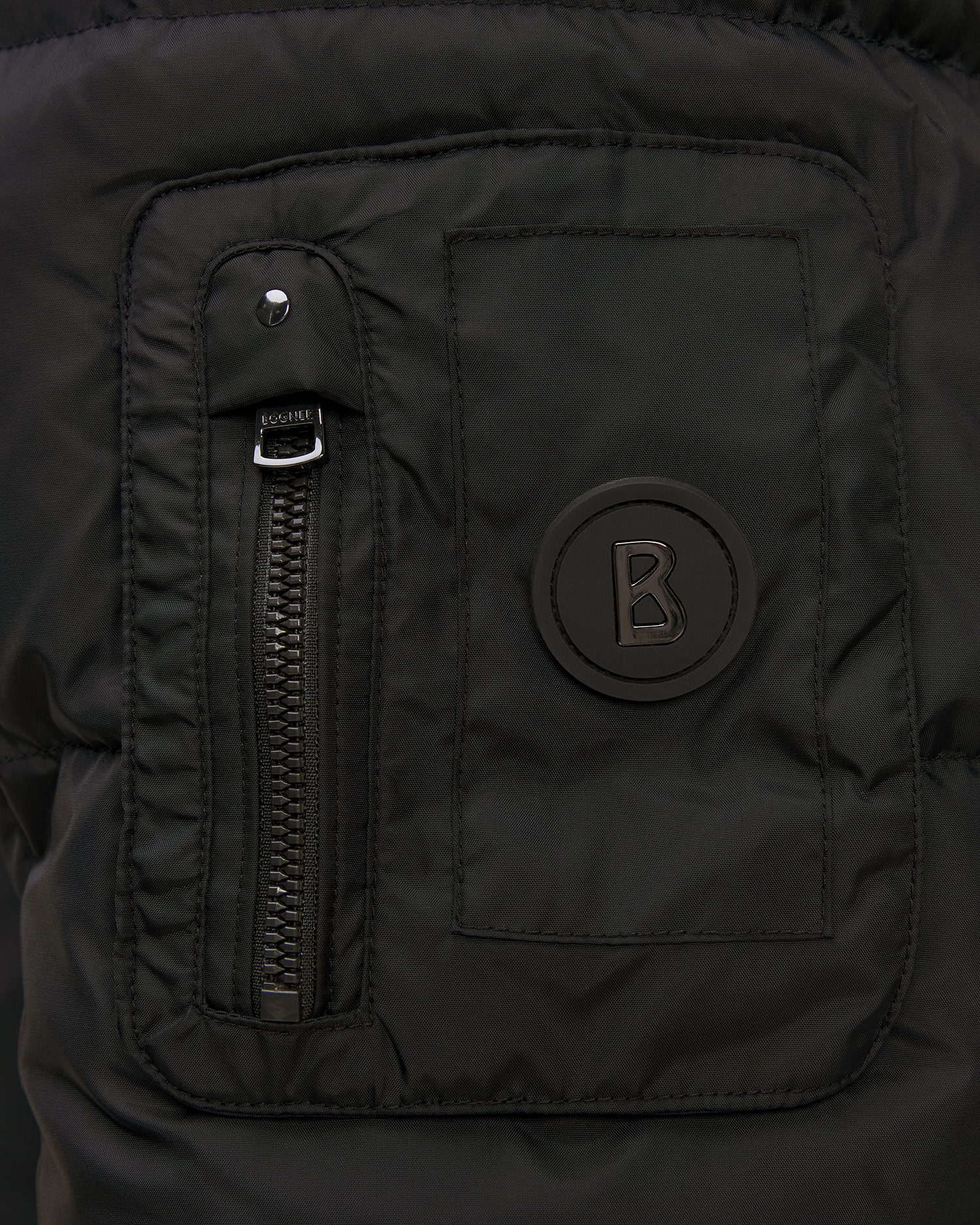 BOGNER Erico Herrenmantel in Schwarz