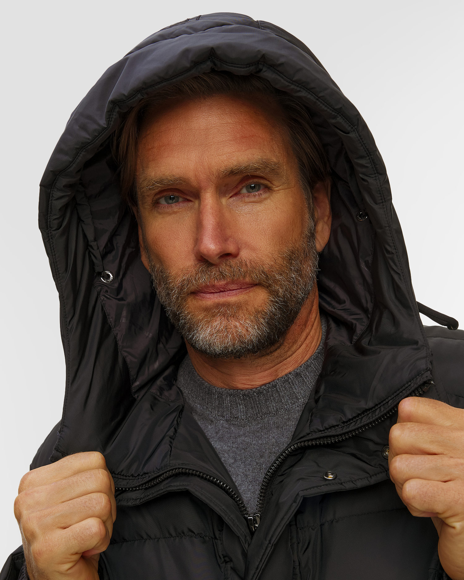 BOGNER Erico Herrenmantel in Schwarz