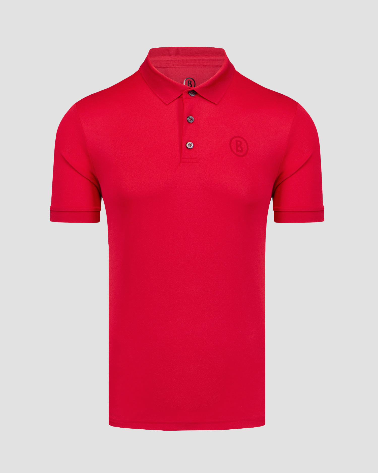 Men's red polo BOGNER Daniel-1