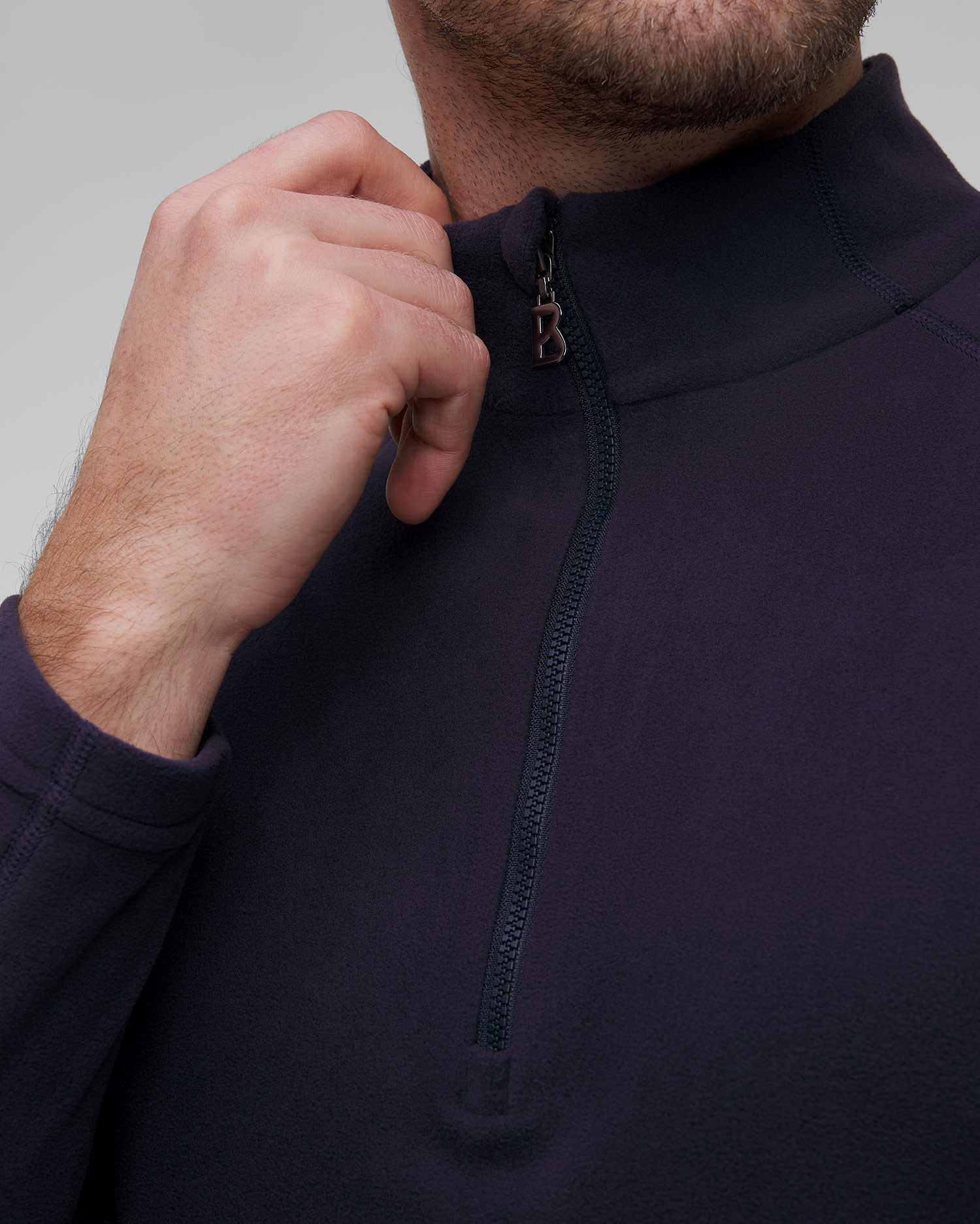 Granatowy golf narciarski męski BOGNER Harry 1