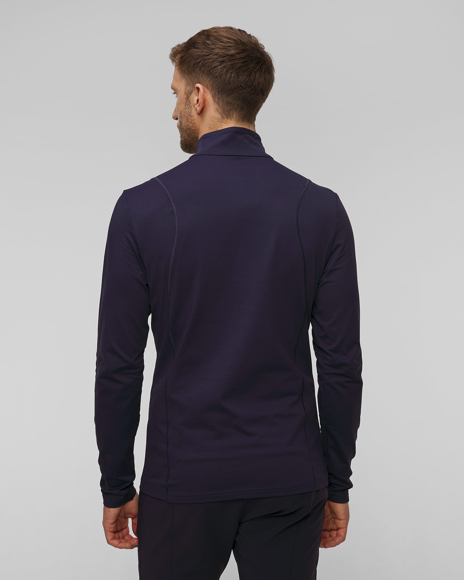 Granatowy golf narciarski męski BOGNER Harry1