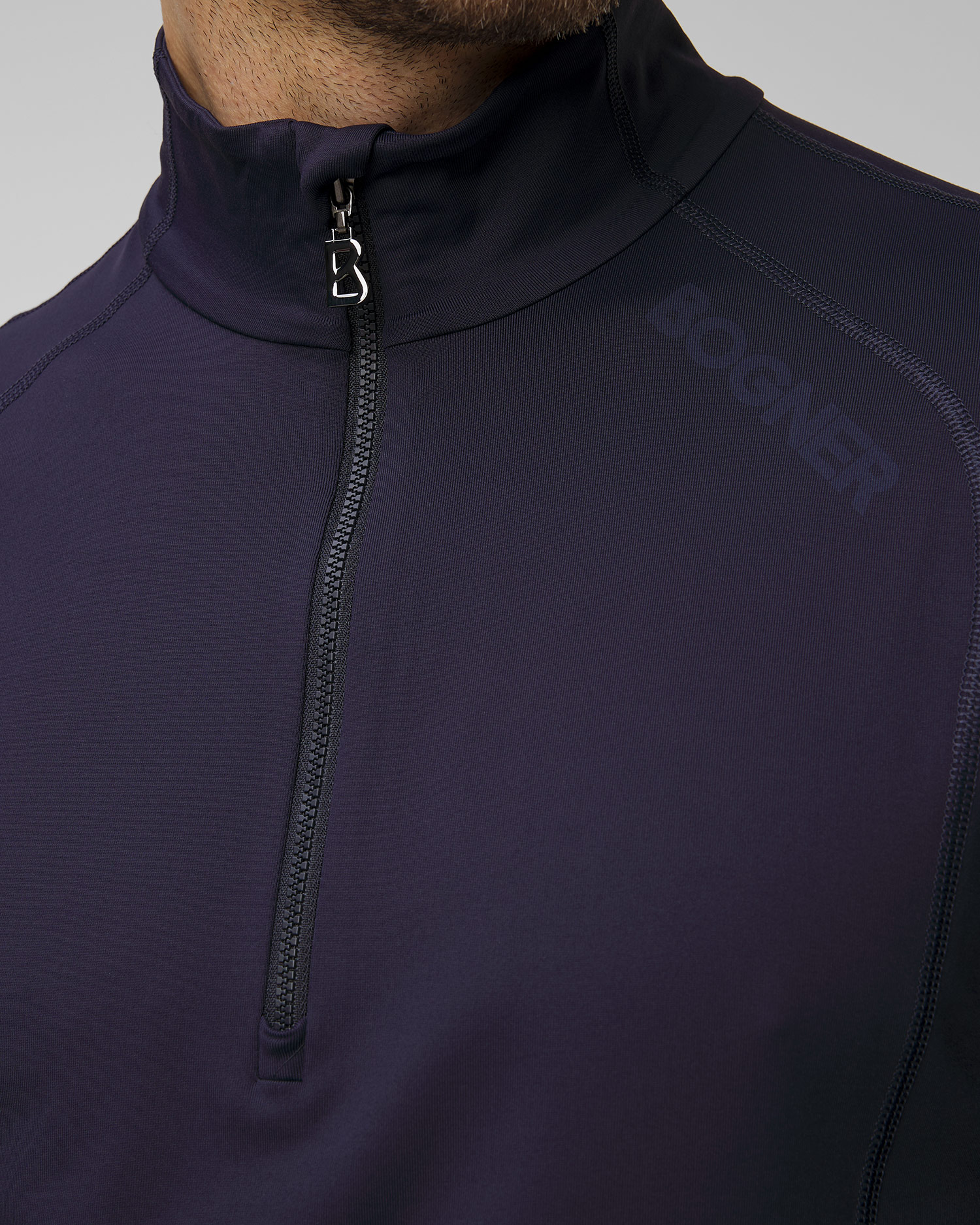 Granatowy golf narciarski męski BOGNER Harry1