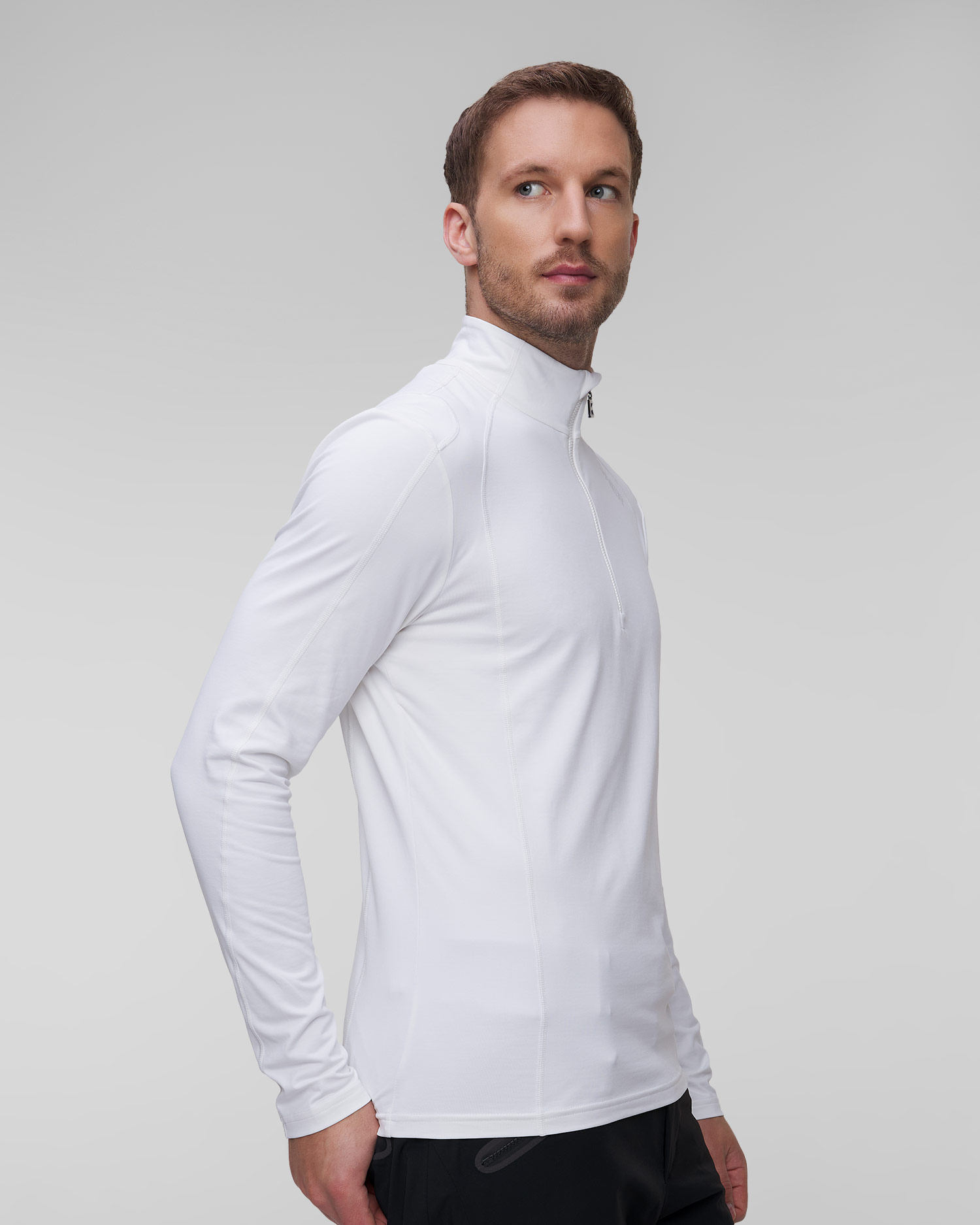 BOGNER Harry1 Rollkragenpullover für Herren in Weiß