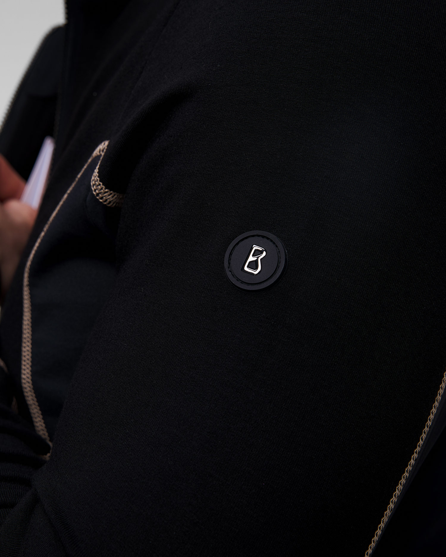 Czarny golf narciarski męski BOGNER Merlo