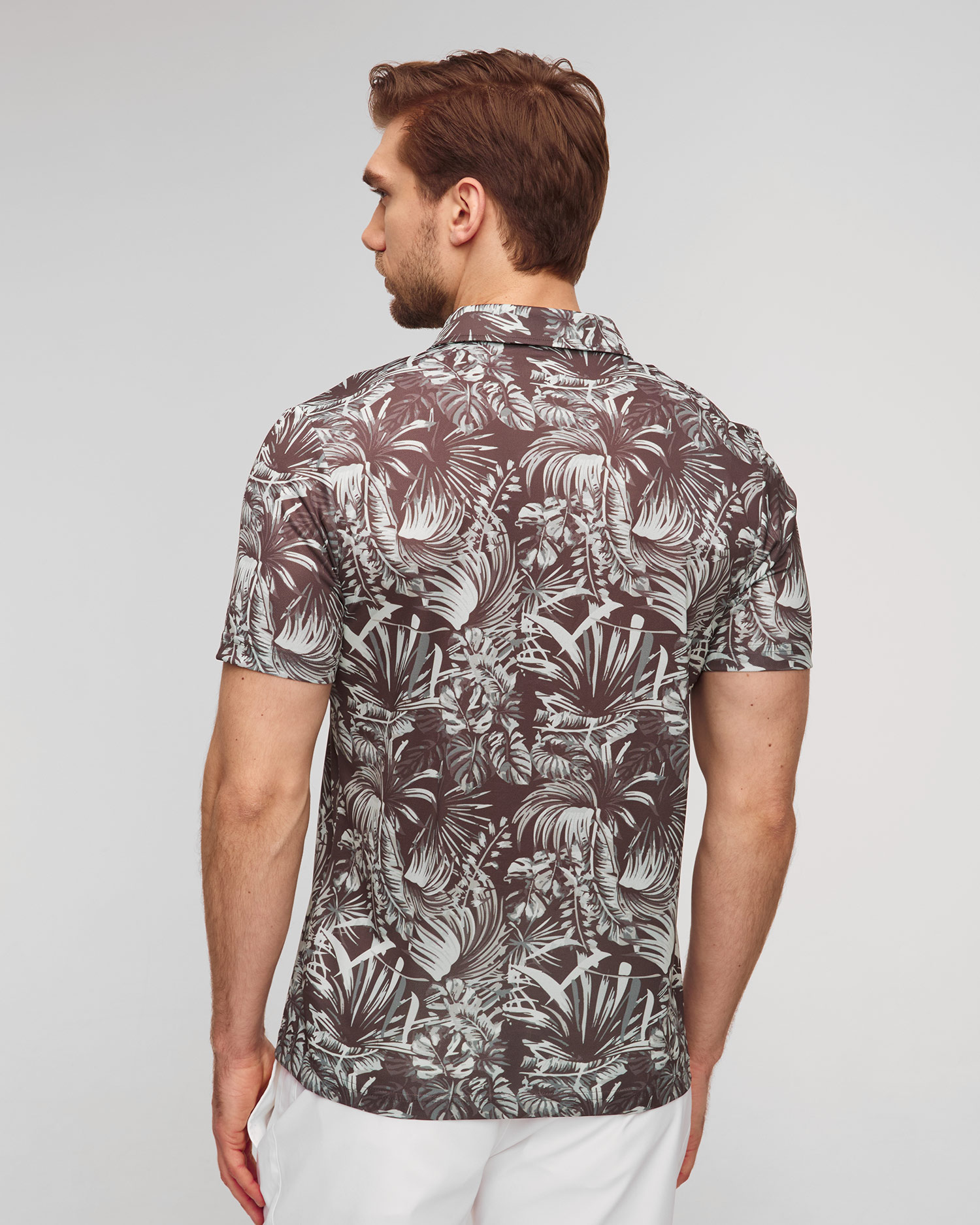 Polo fonctionnel imprimé pour hommes BOGNER Amiro 