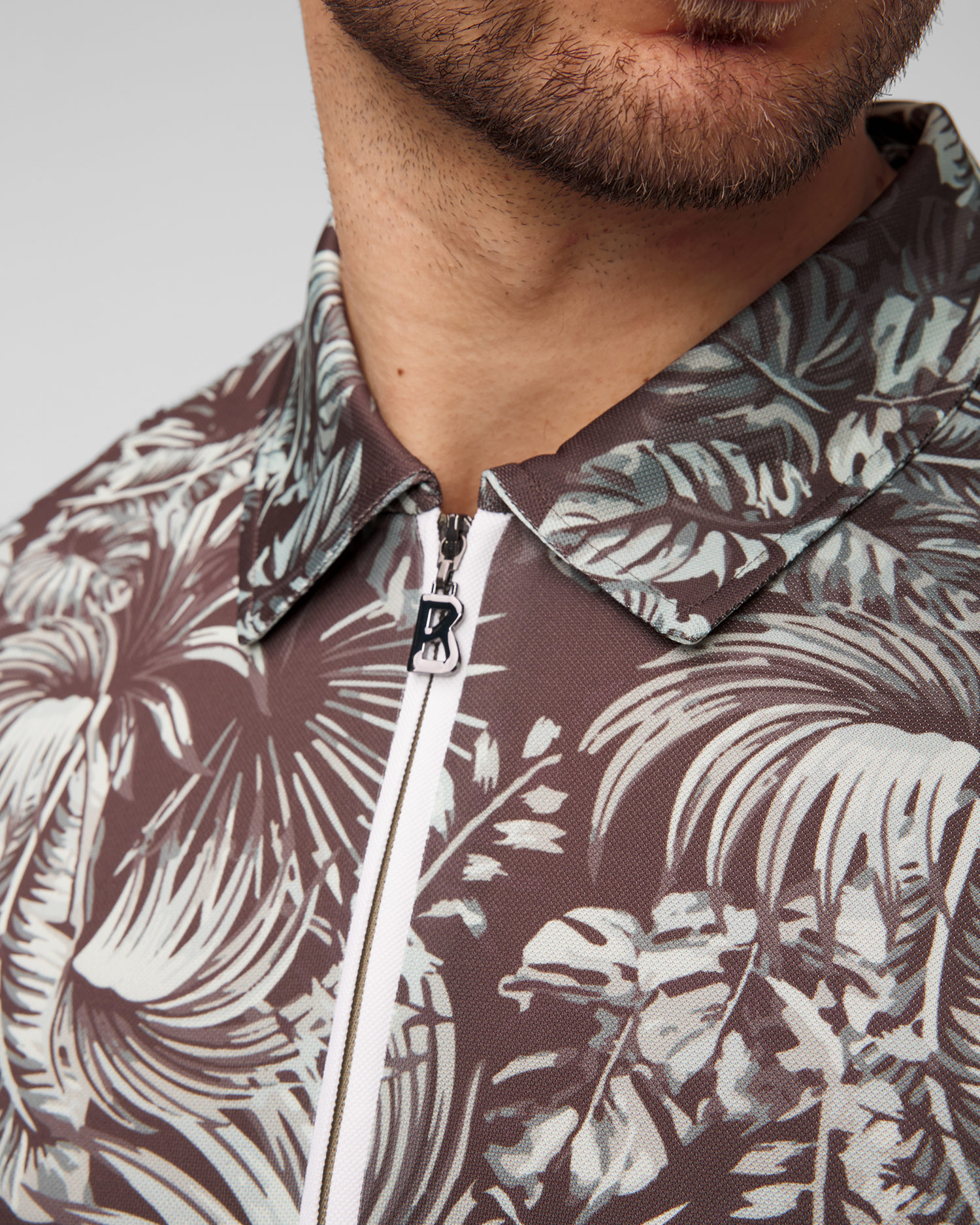 Polo fonctionnel imprimé pour hommes BOGNER Amiro 