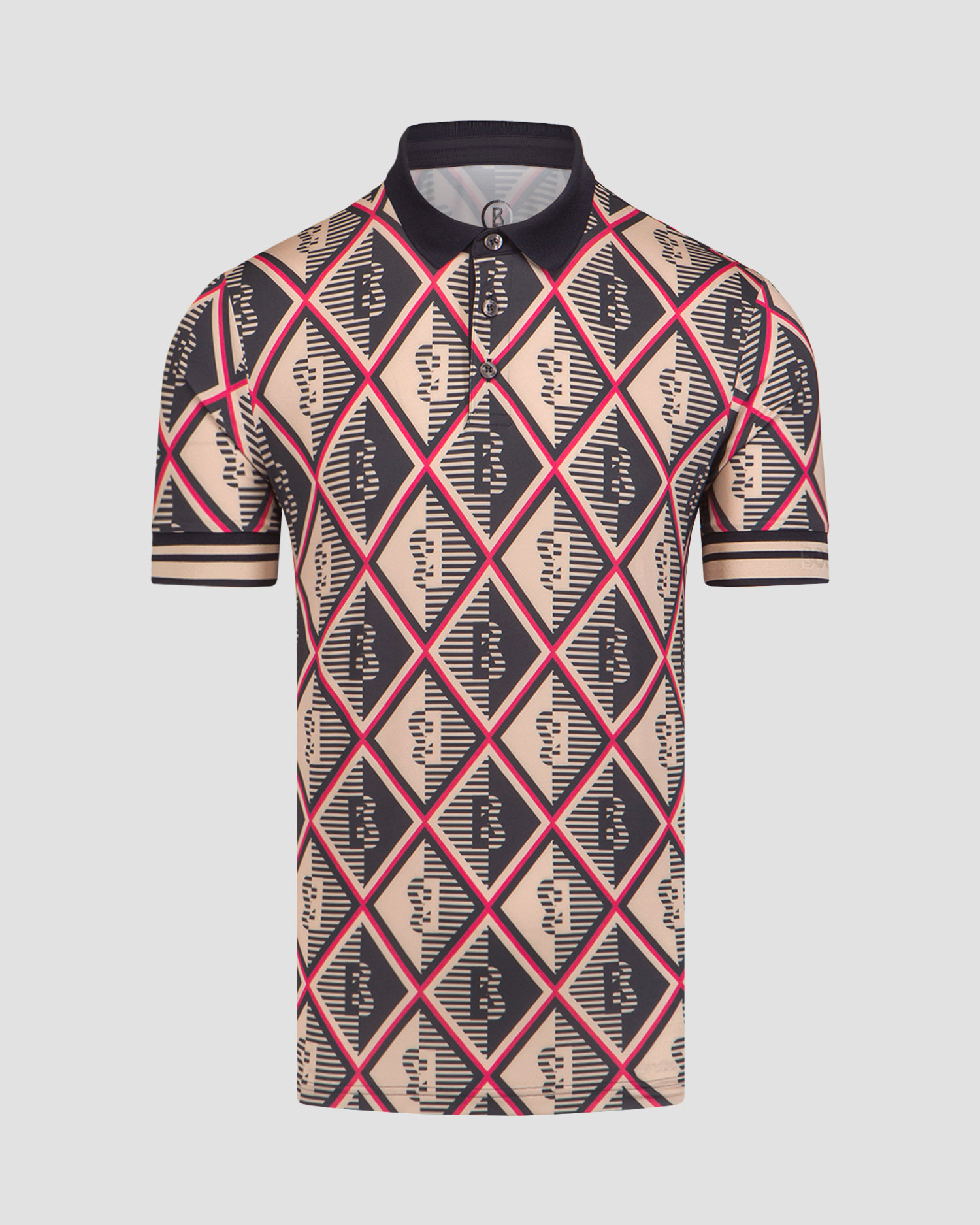Men's patterned polo shirt BOGNER Ron